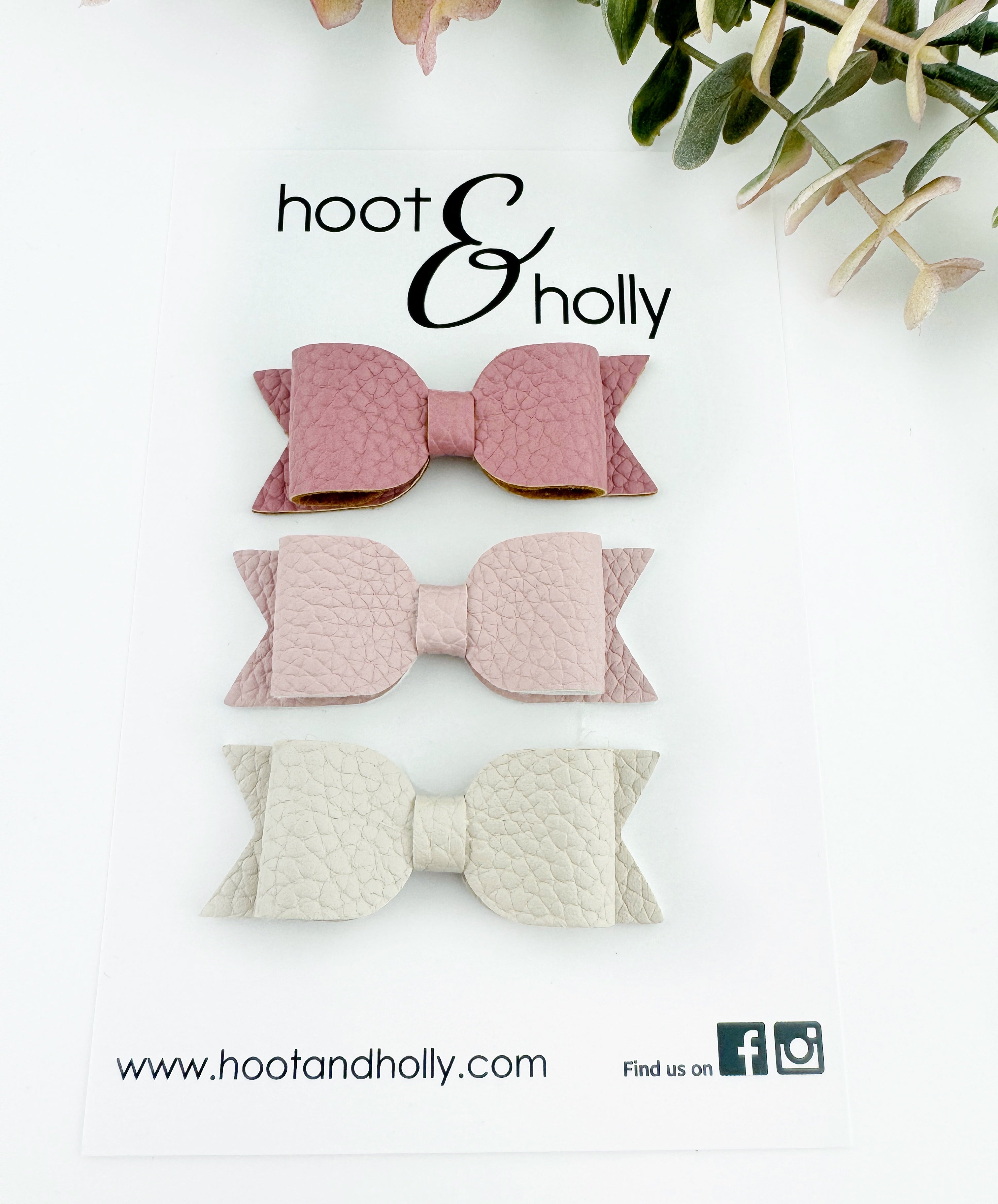 Wholesale - London Bow Set - Pretty Neutrals