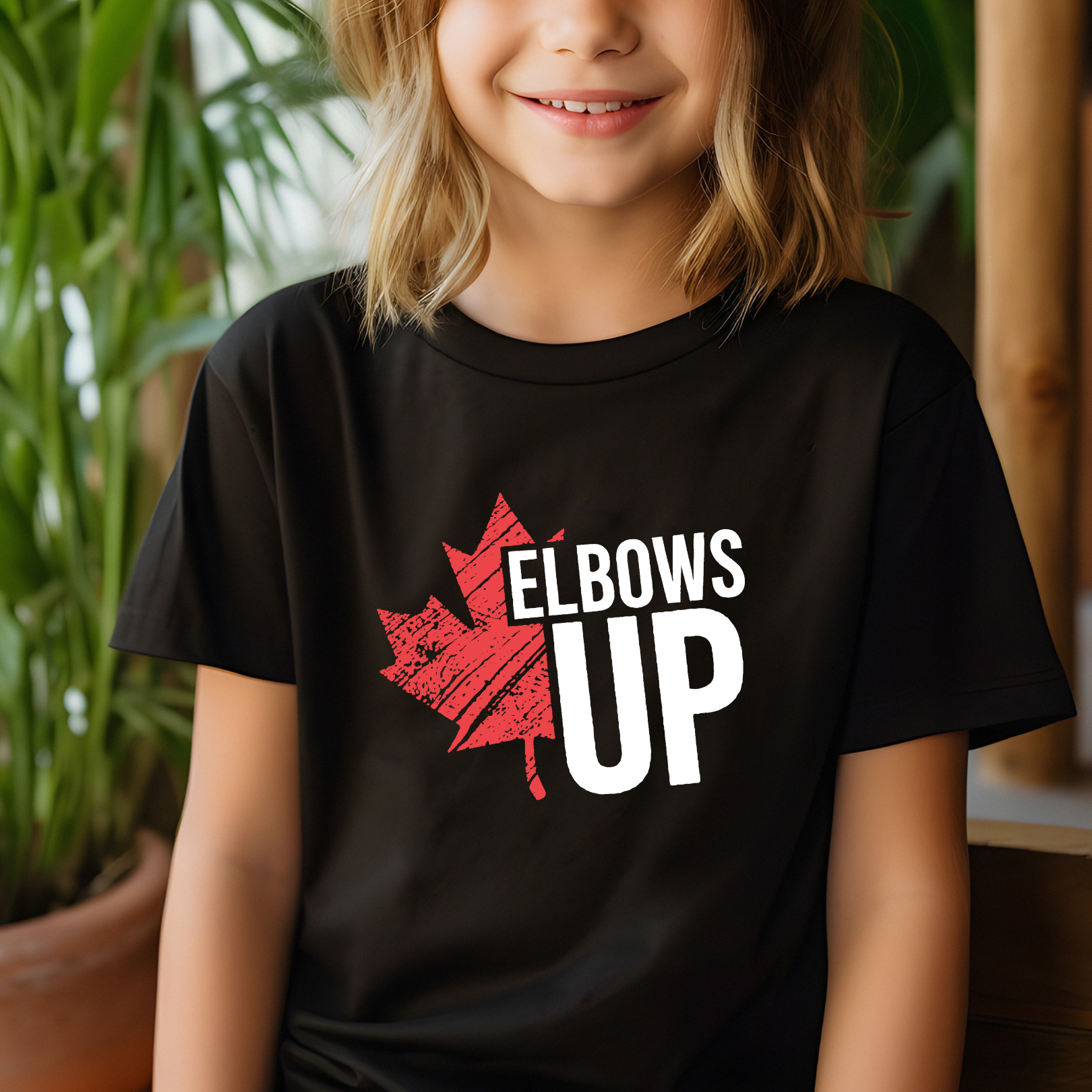 Elbows Up (Style Two) - T-Shirt - Toddler to Youth