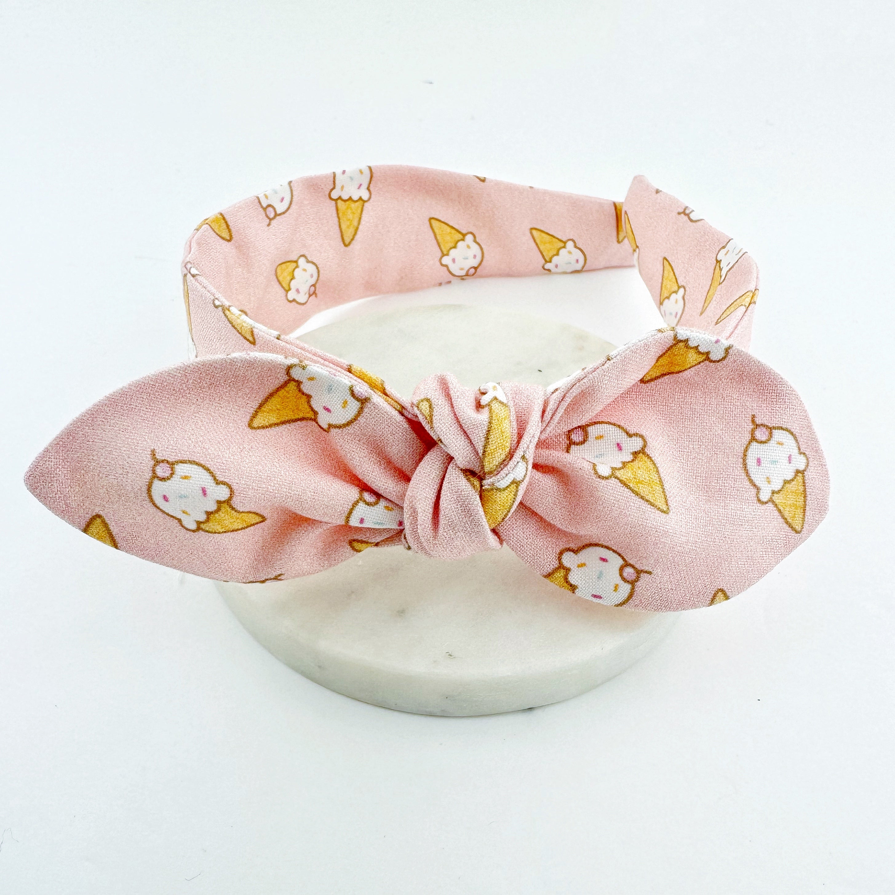 Girls Ice Cream Headband, Ice Cream Girls Hairband