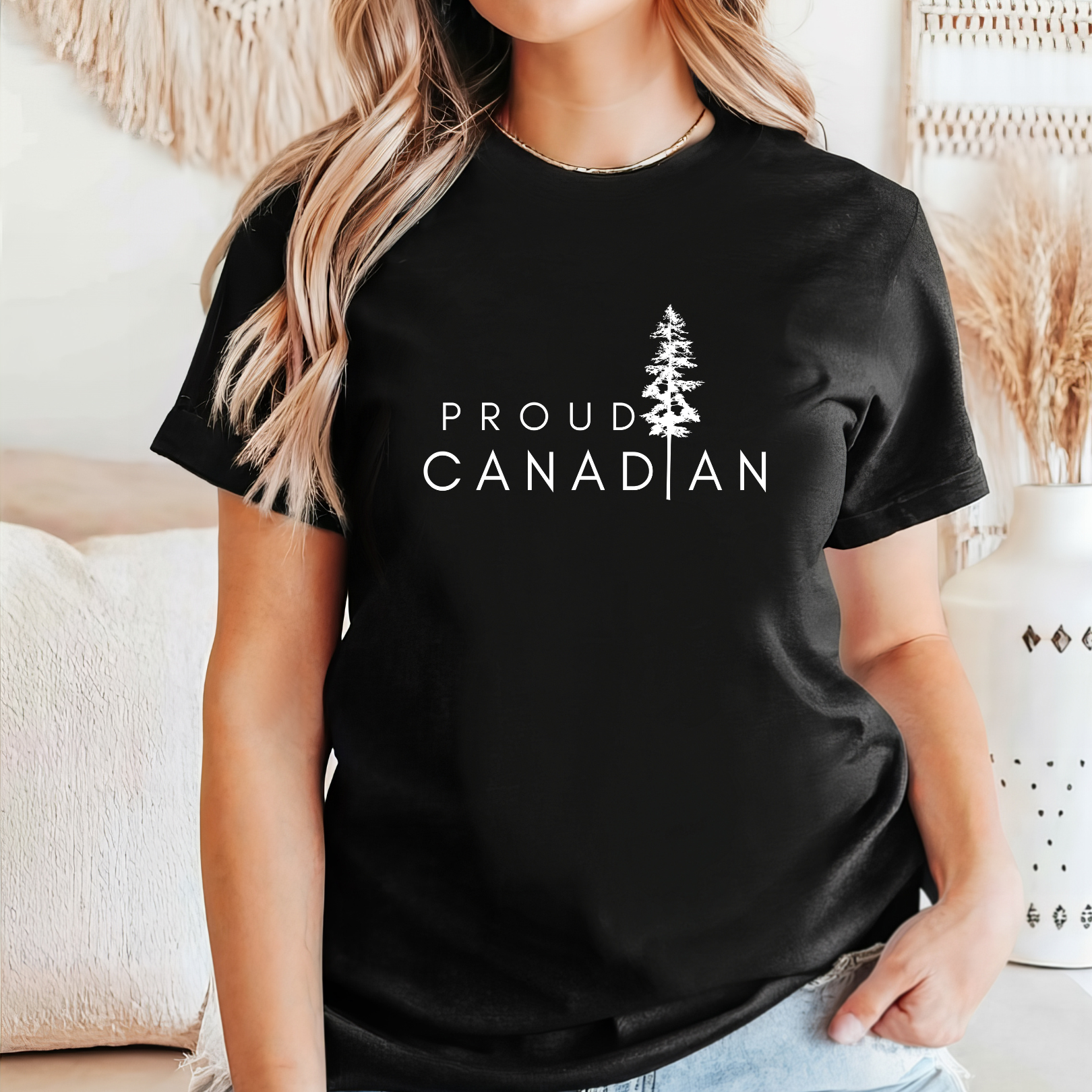Proud Canadian- T-Shirt - Adult (4 Colour Options)
