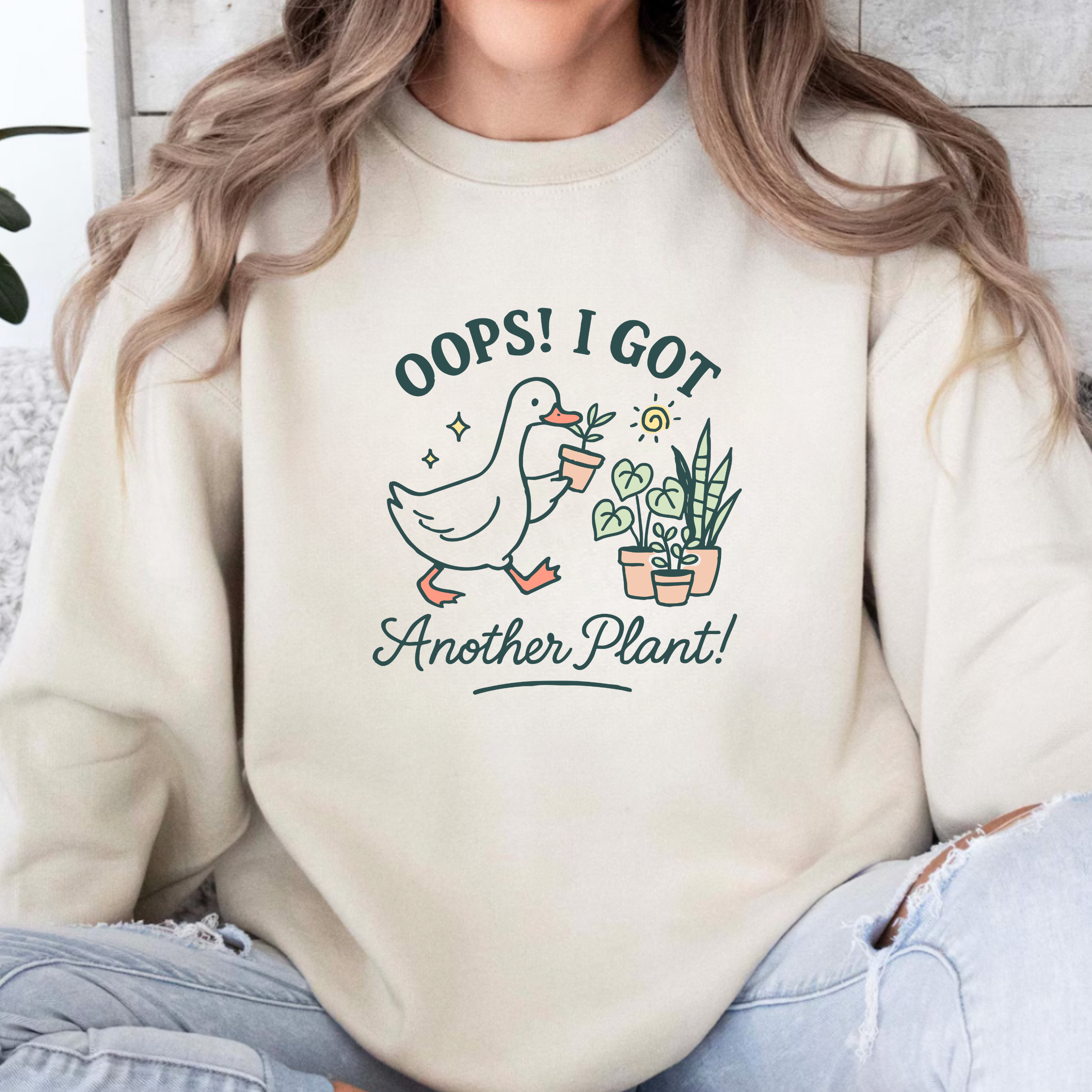 Oops I Got Another Plant - Sweatshirt - Adult