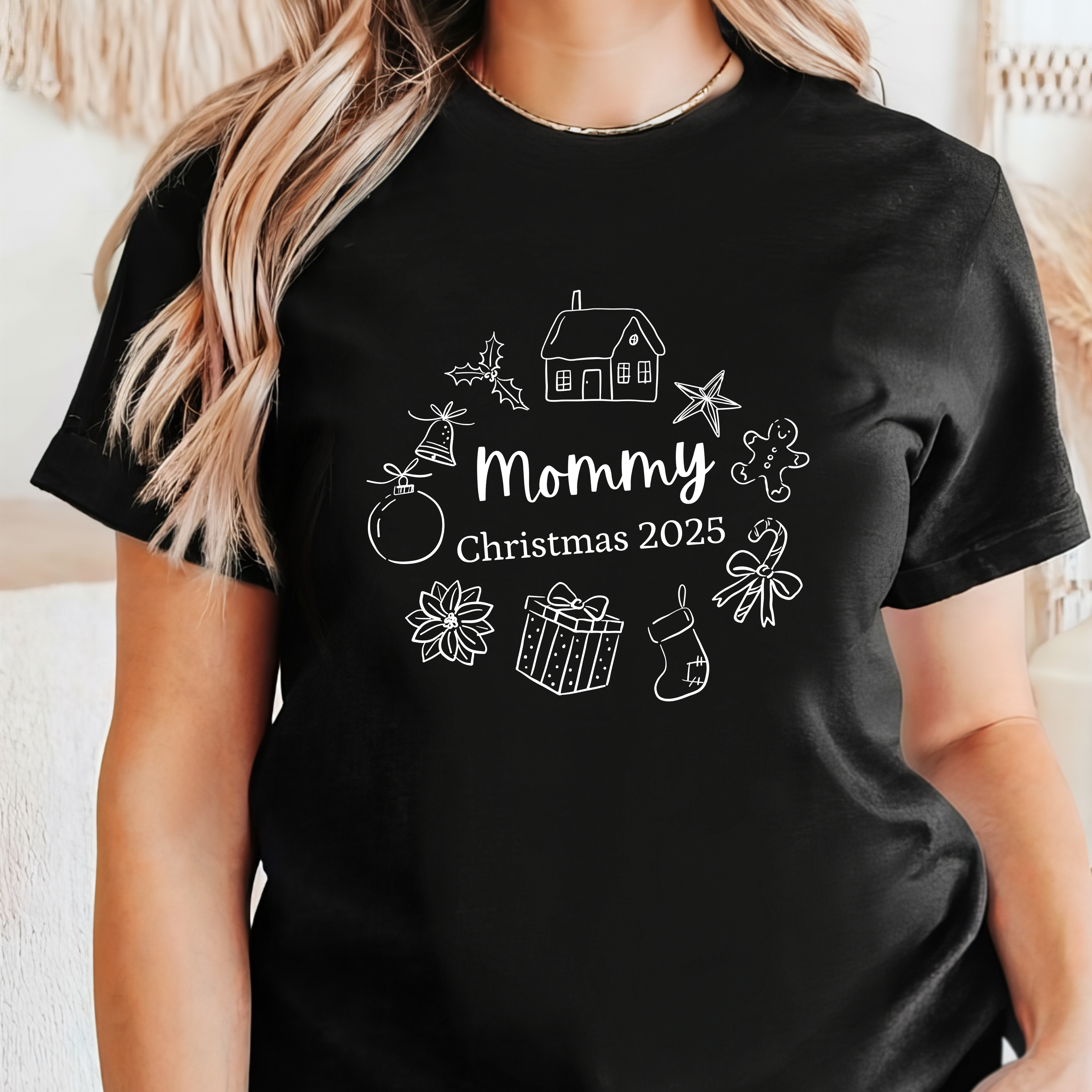 Personalized FIRST NAME - Holiday Traditions - T-Shirt - Adult