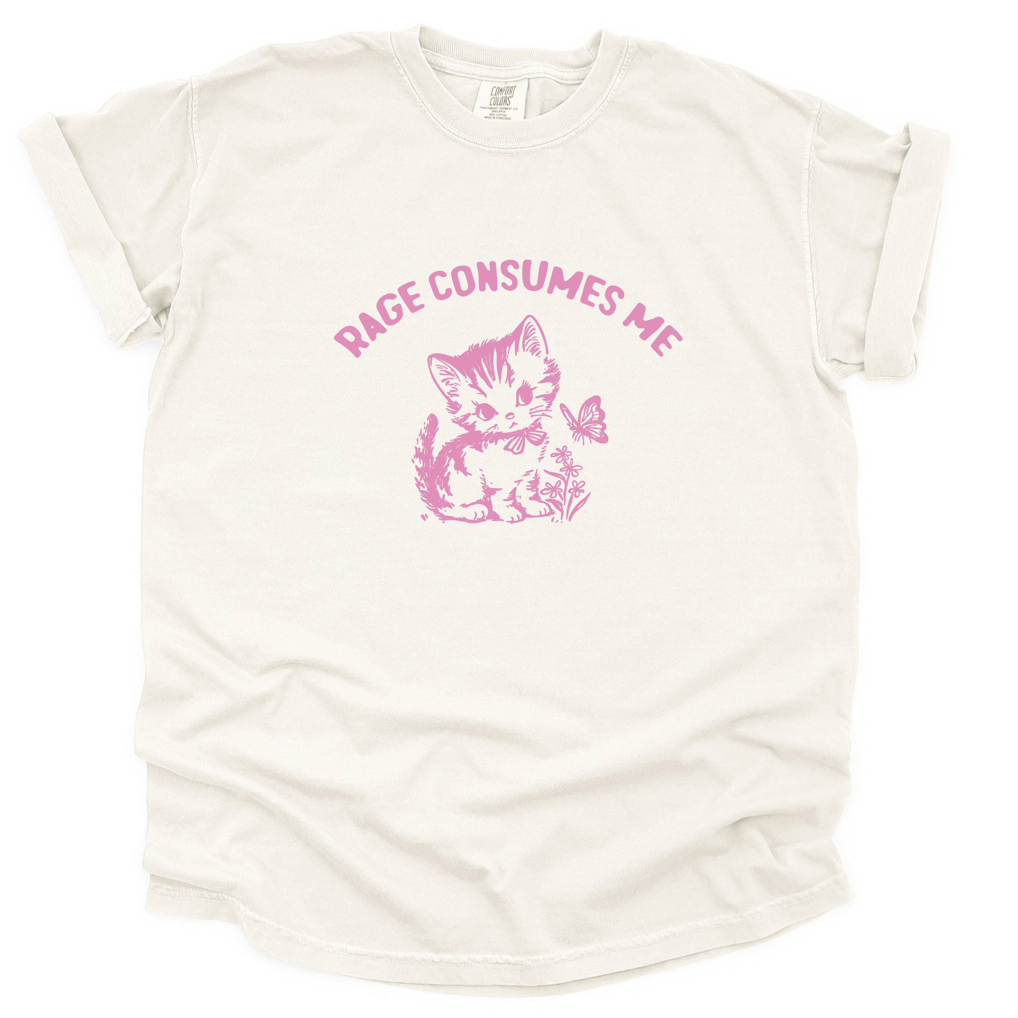 Rage Consumes Me - T-Shirt - Adult (3 colour options)