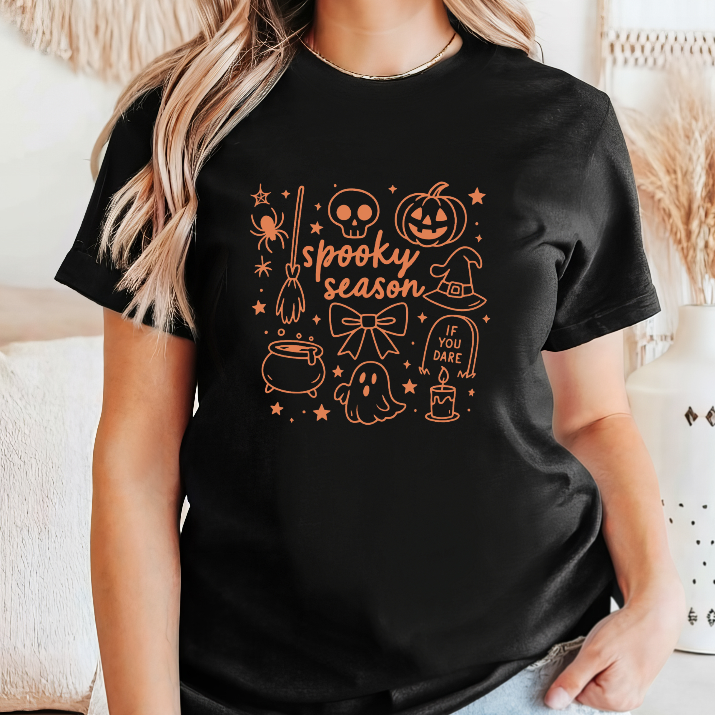 Spooky Season - T-Shirt - Adult (3 colour options)
