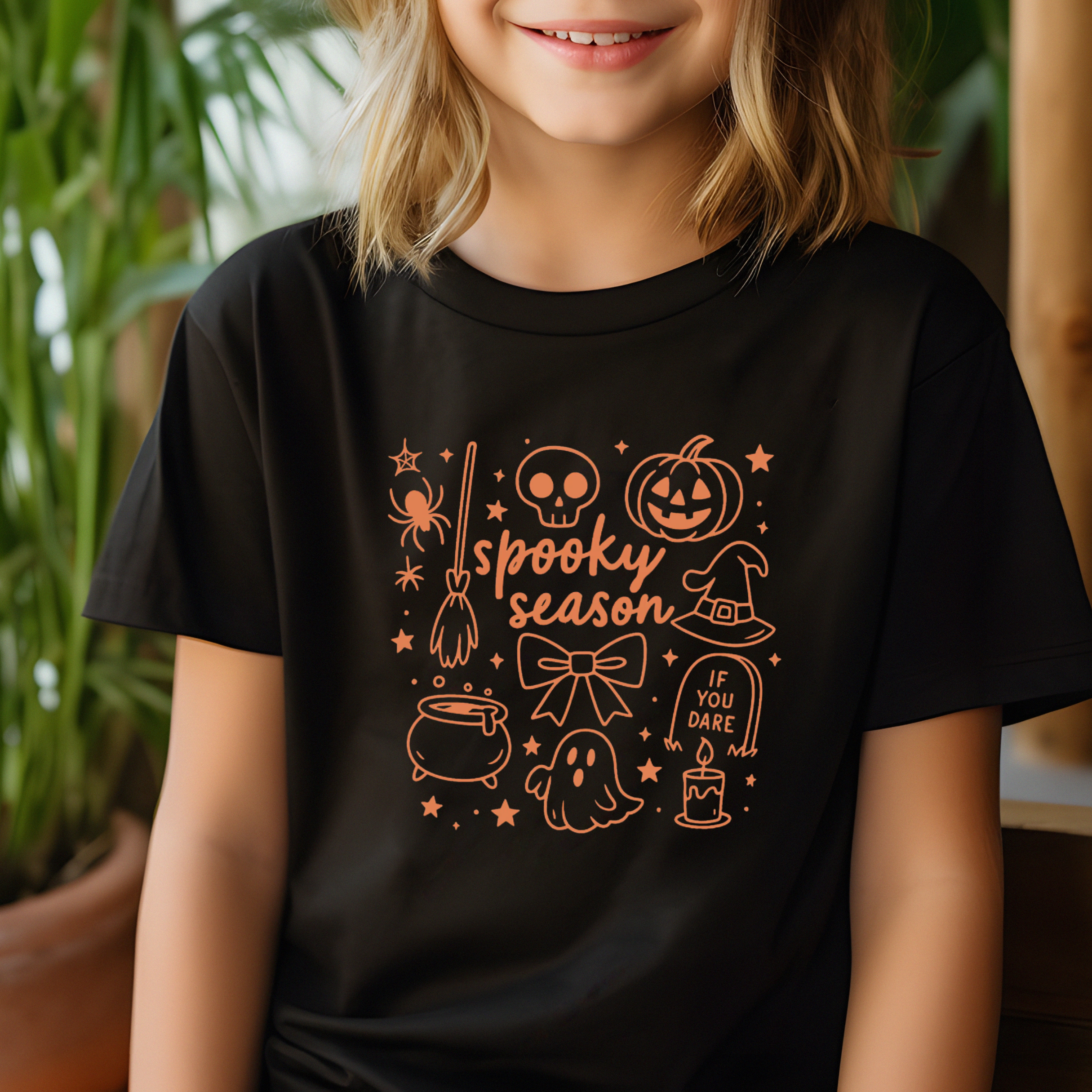 Spooky Season - T-Shirt - Toddler to Youth (2 colour options)