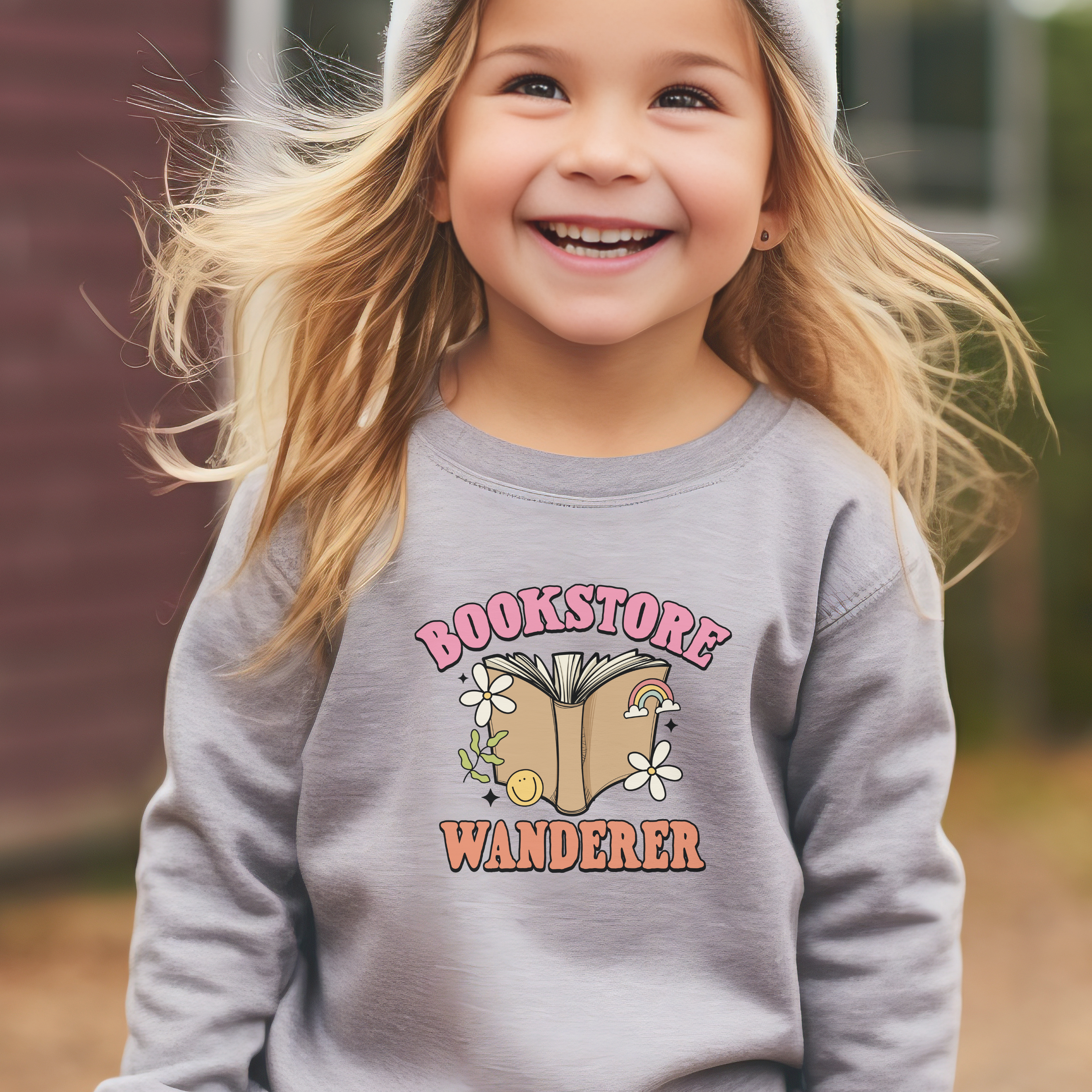 Bookstore Wanderer - Sweatshirt - Toddler to Youth