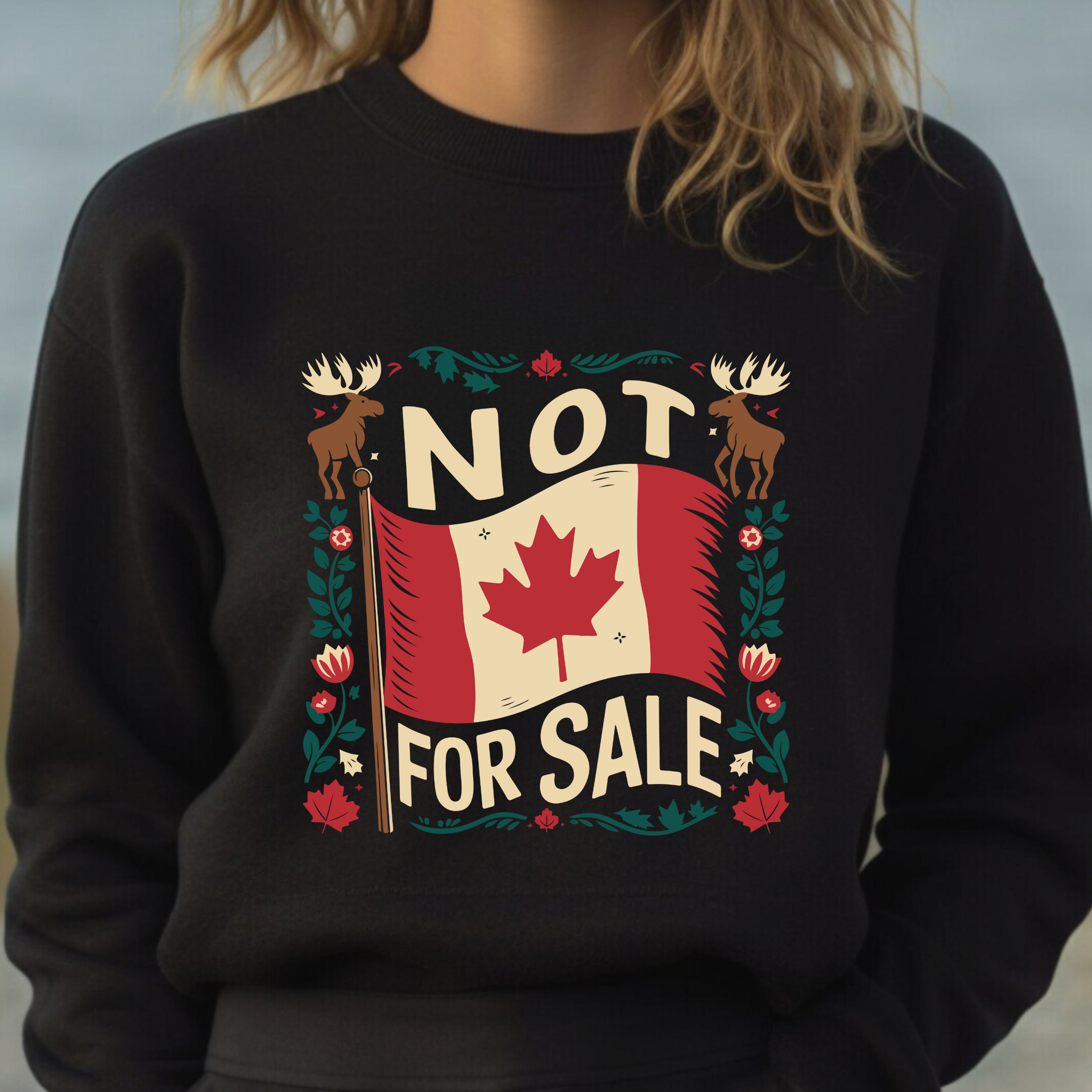 Canada - NOT for Sale - Crewneck Sweatshirt - Adult