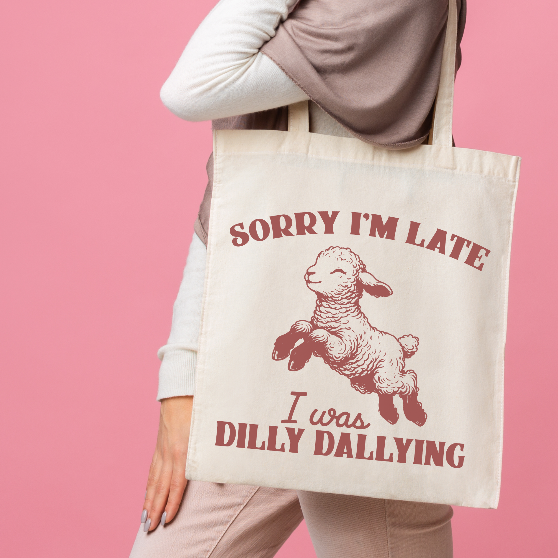 Dilly Dally - Tote Bag (2 colour options)