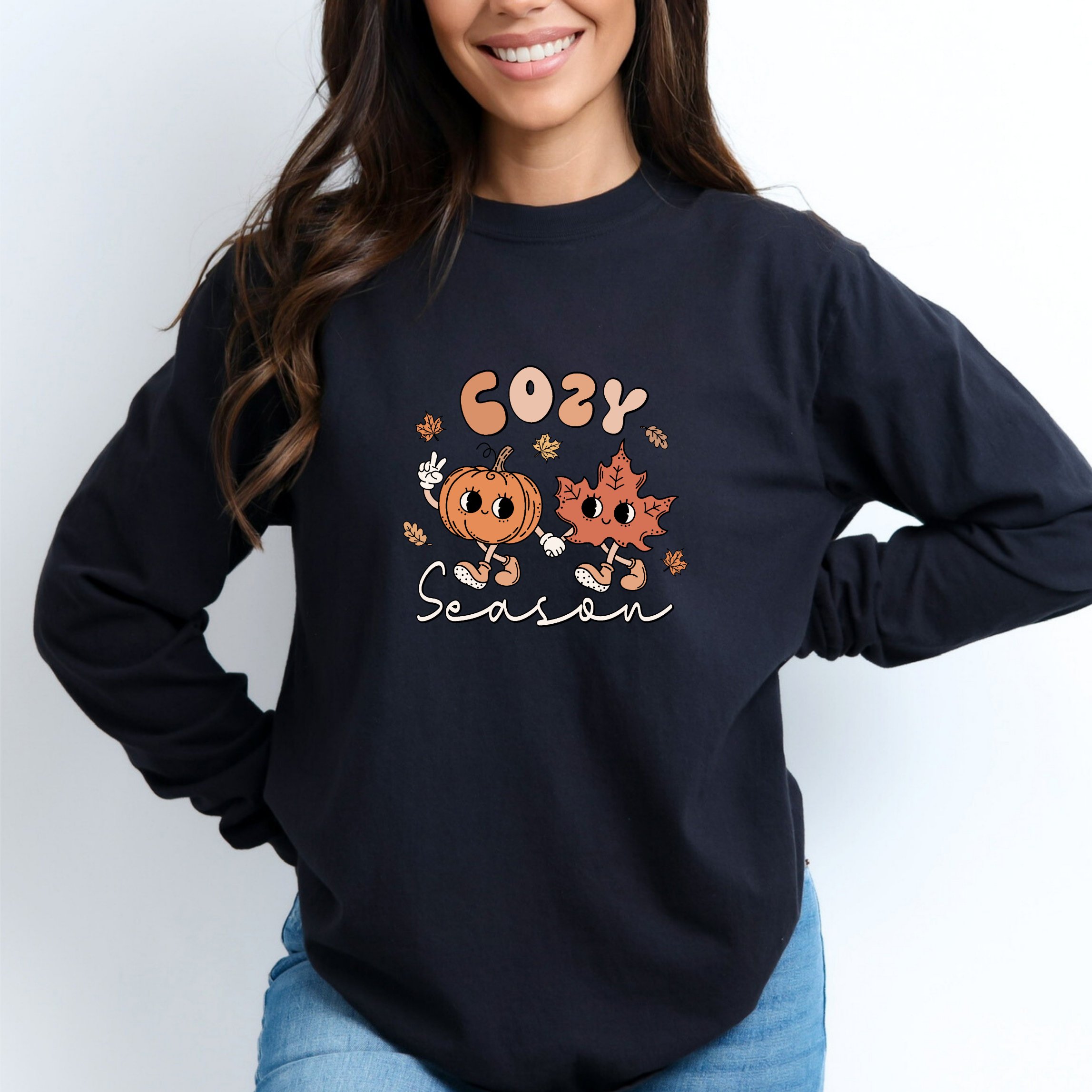 Cozy Season - Long Sleeve T-Shirt - Adult (3 colour options)