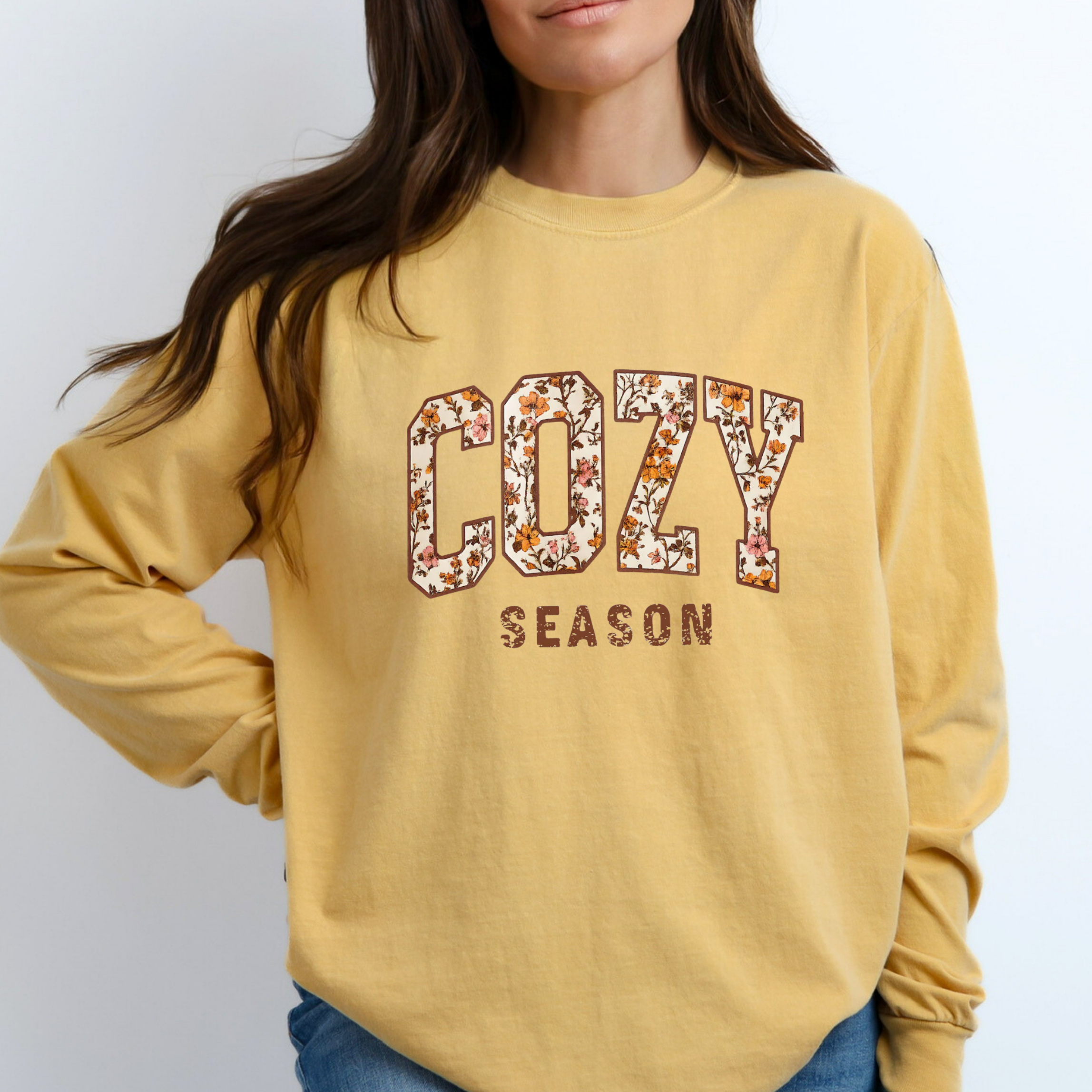 Cozy Fall - Long Sleeve T-Shirt - Adult (3 colour options)