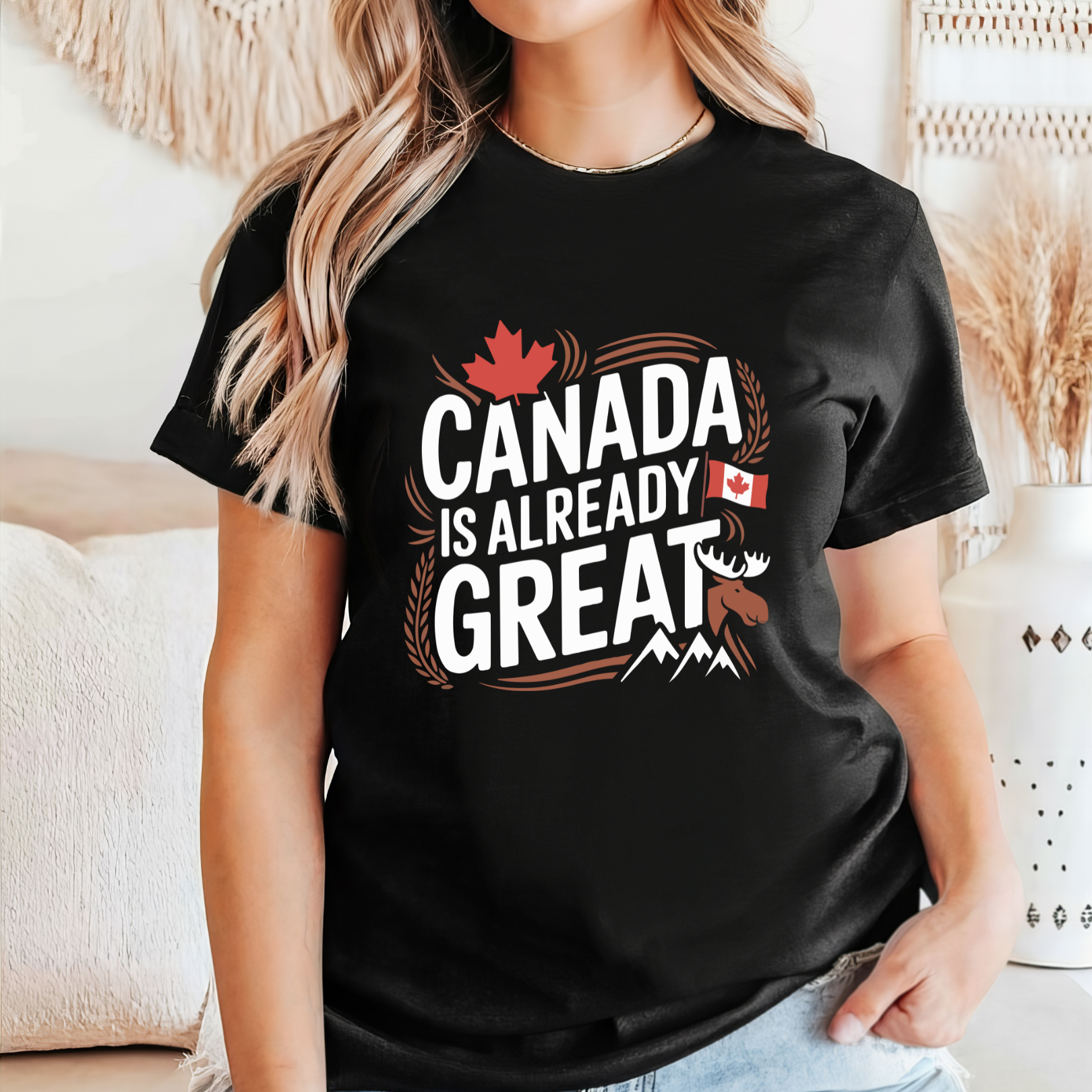 Canada is Already Great- T-Shirt - Adult (3 colour options)