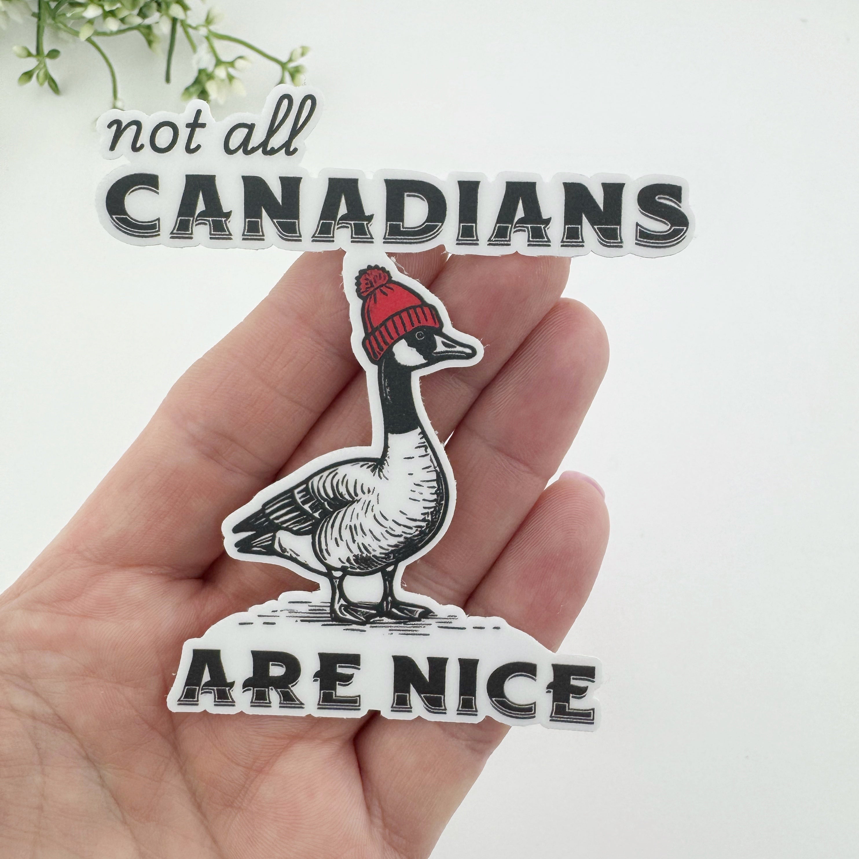 Not all Canadians are Nice - Vinyl Sticker