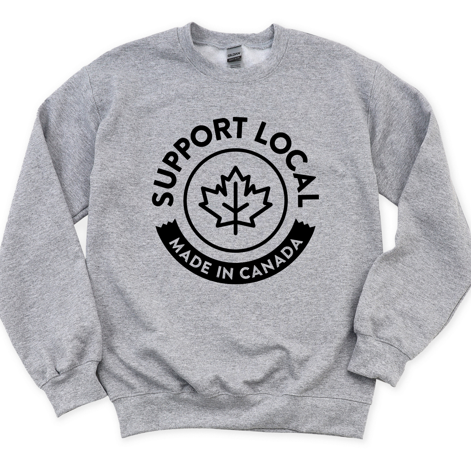 Support Canada - Crewneck Sweatshirt - Adult (3 colour options)