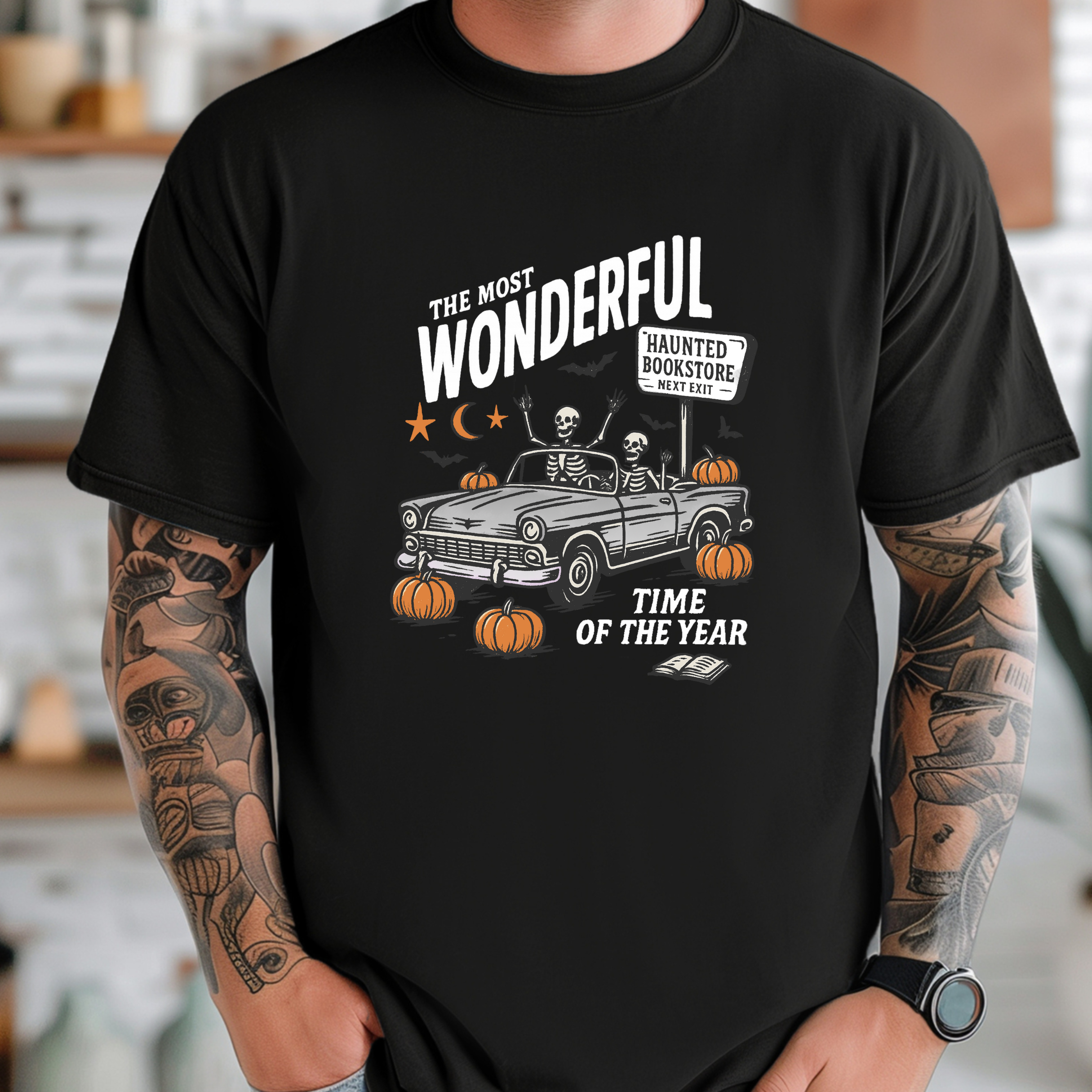 Skeleton Joy Ride - T-Shirt - Adult (2 colour options)