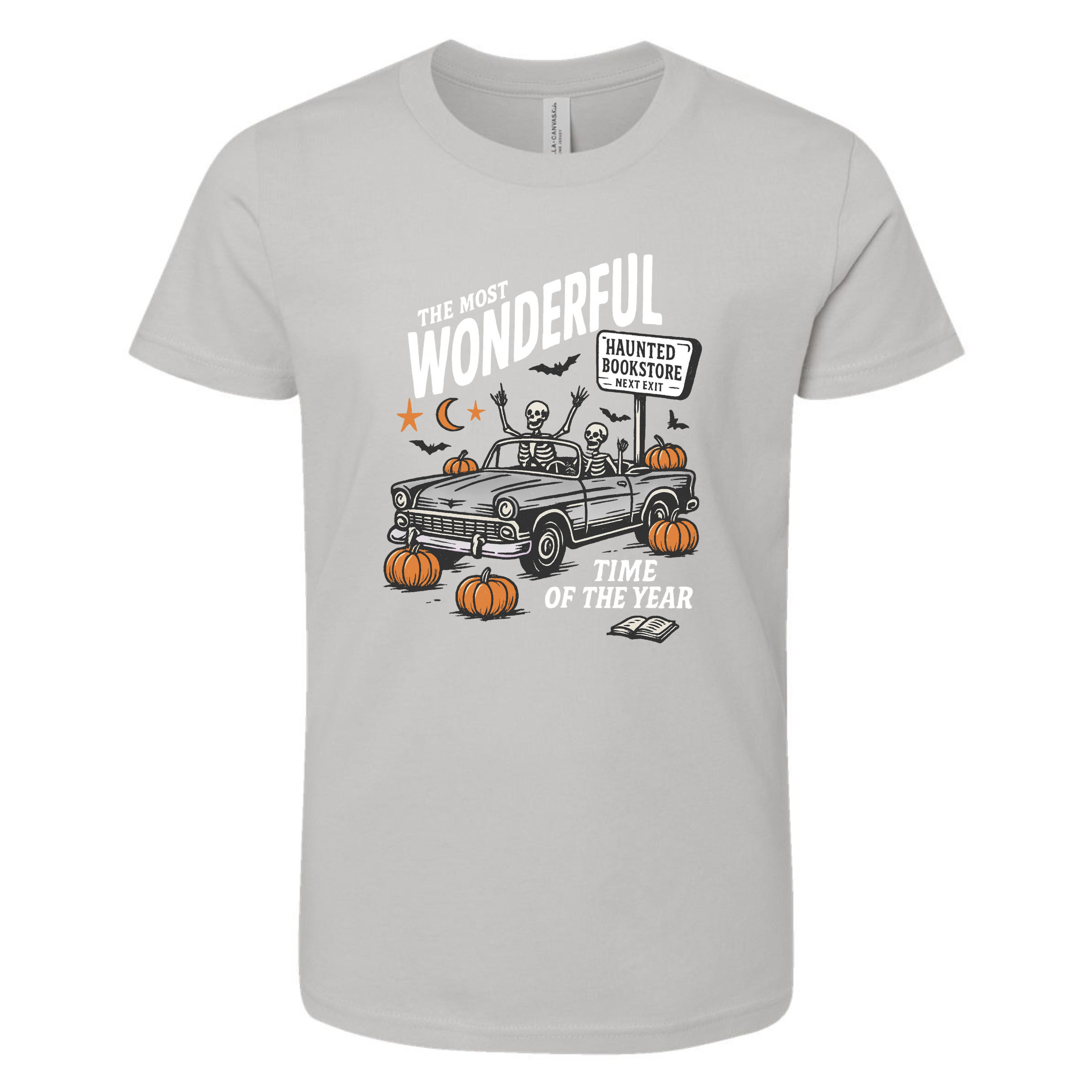 Skeleton Joy Ride - T-Shirt - Toddler to Youth (2 colour options)