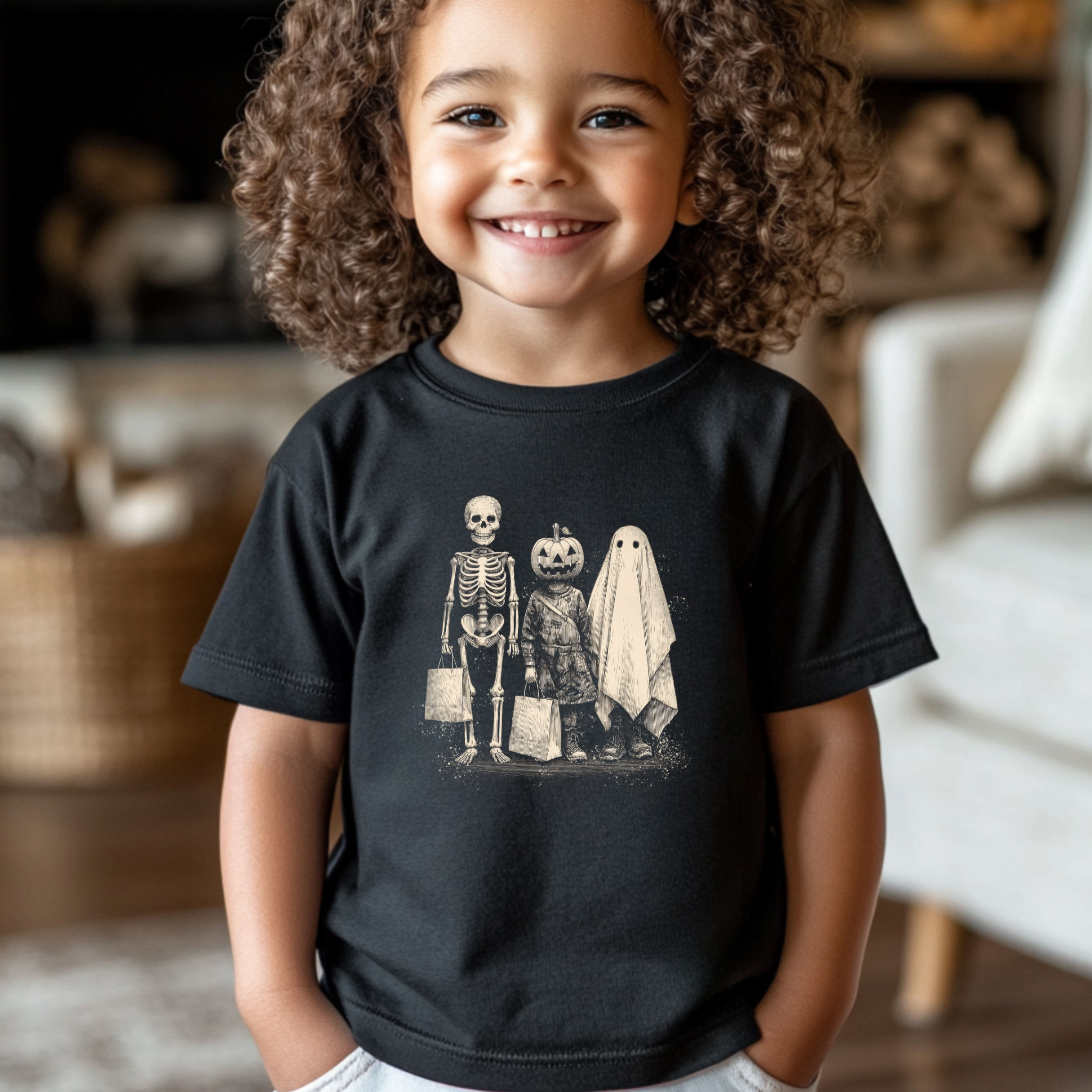 Spooky Trick or Treat - T-Shirt - Toddler to Youth