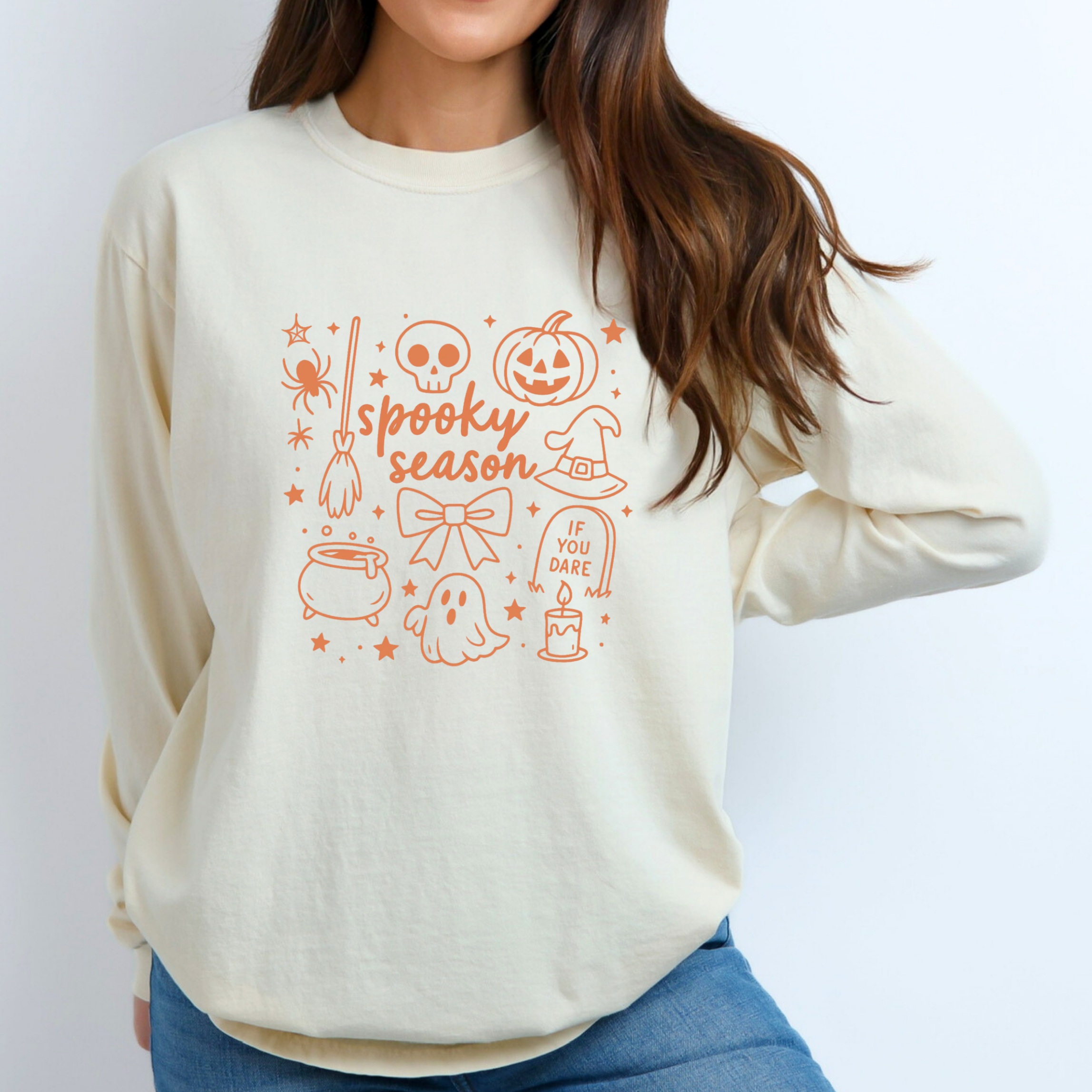 Spooky Season - Long Sleeve T-Shirt - Adult (2 colour options)
