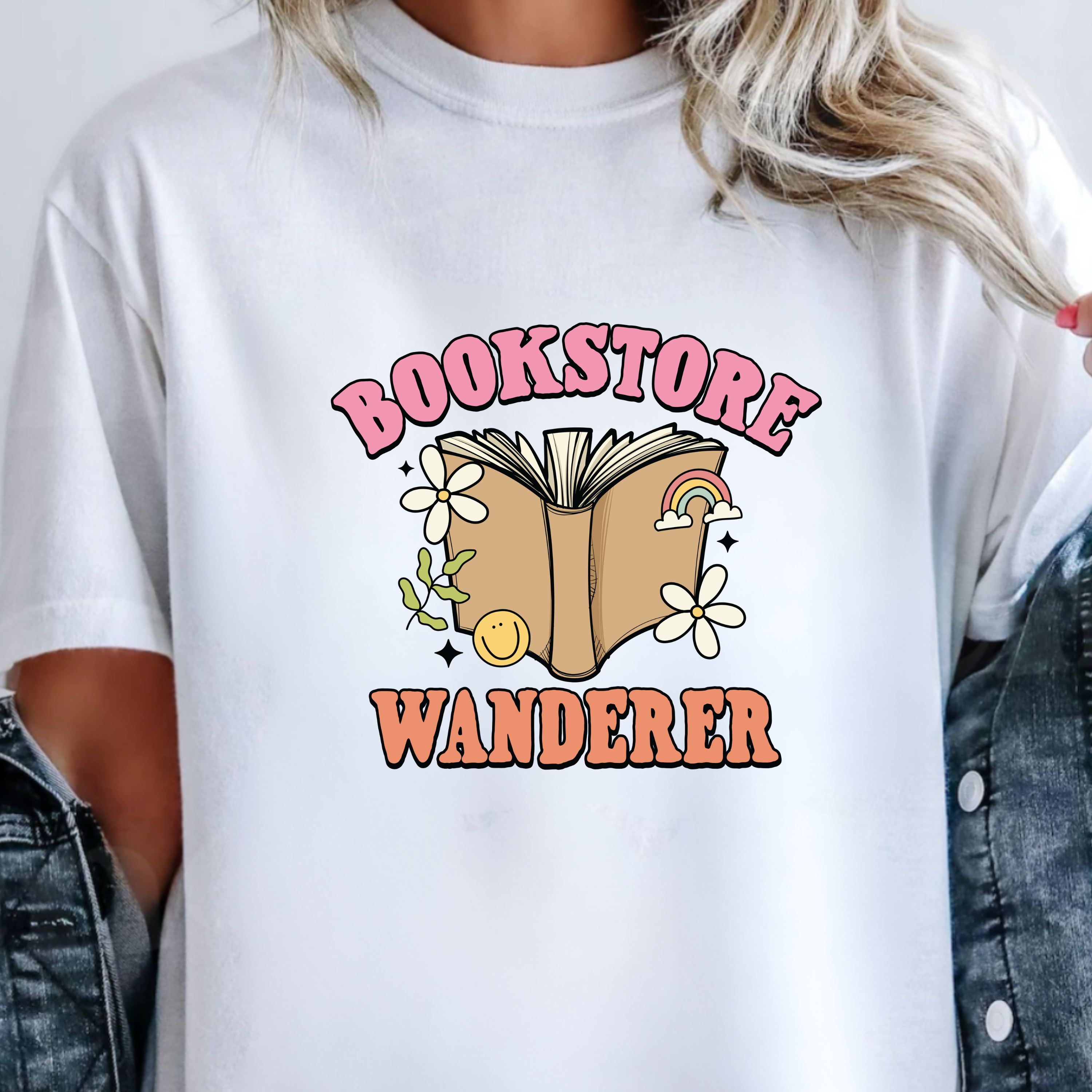 Bookstore Wanderer - T-Shirt - Adult (4 colour options)