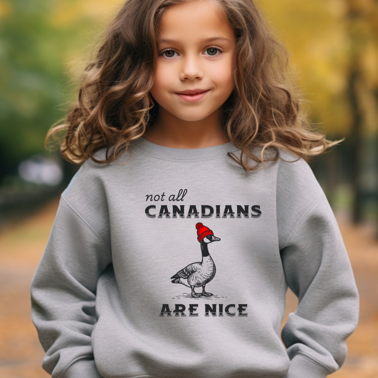 Not all Canadians are Nice - Crewneck Sweatshirt - Toddler to Youth
