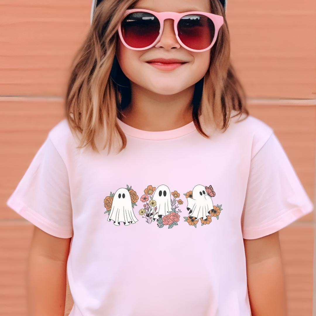 Ghosts in the Garden - T-Shirt - Toddler to Youth (3 colour options)