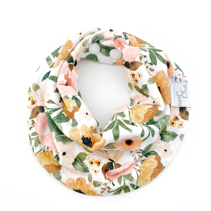 Drool Scarf - Sunset Floral