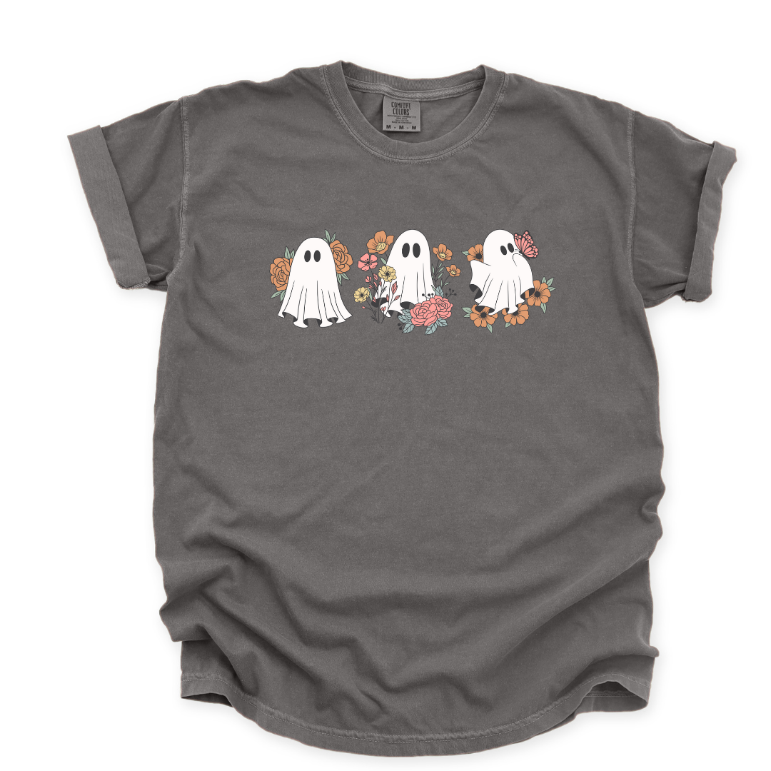 Ghosts in the Garden - T-Shirt - Adult (3 colour options)