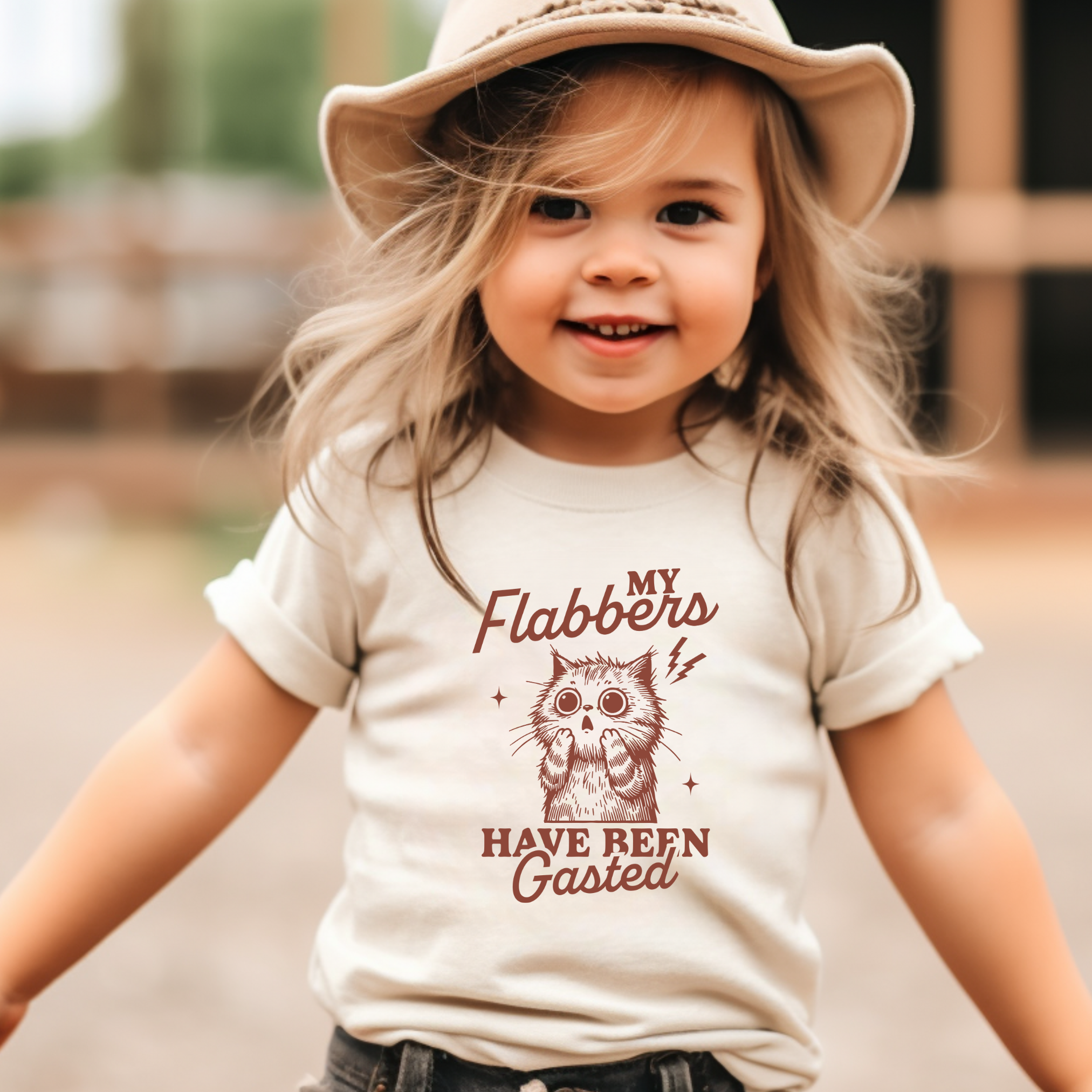 Flabbers Gasted - T-Shirt - Toddler to Youth (3 colour options)
