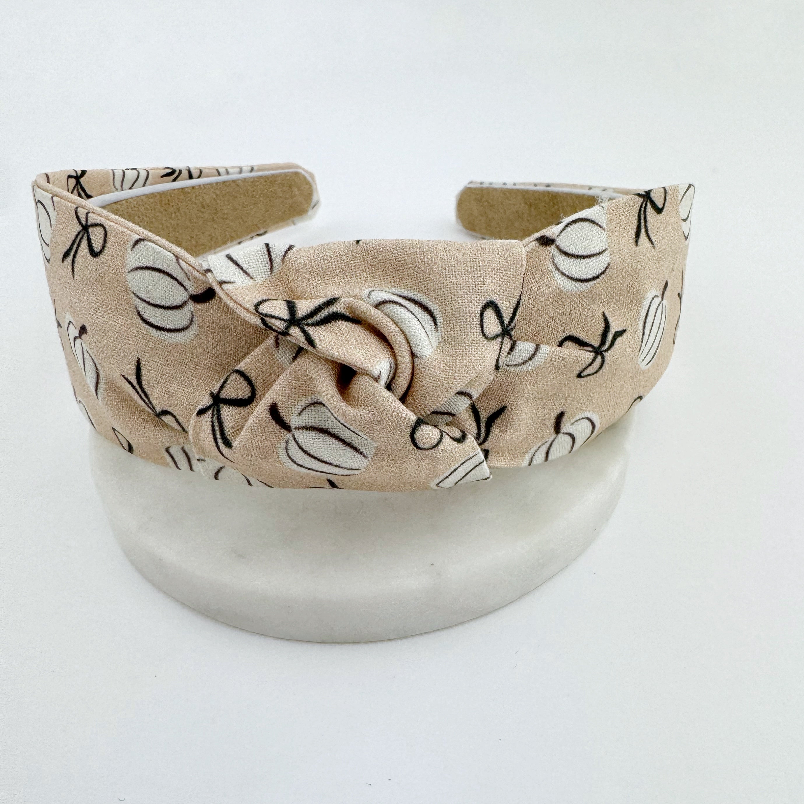 Adult Knot Headband - Pumpkins and Bows