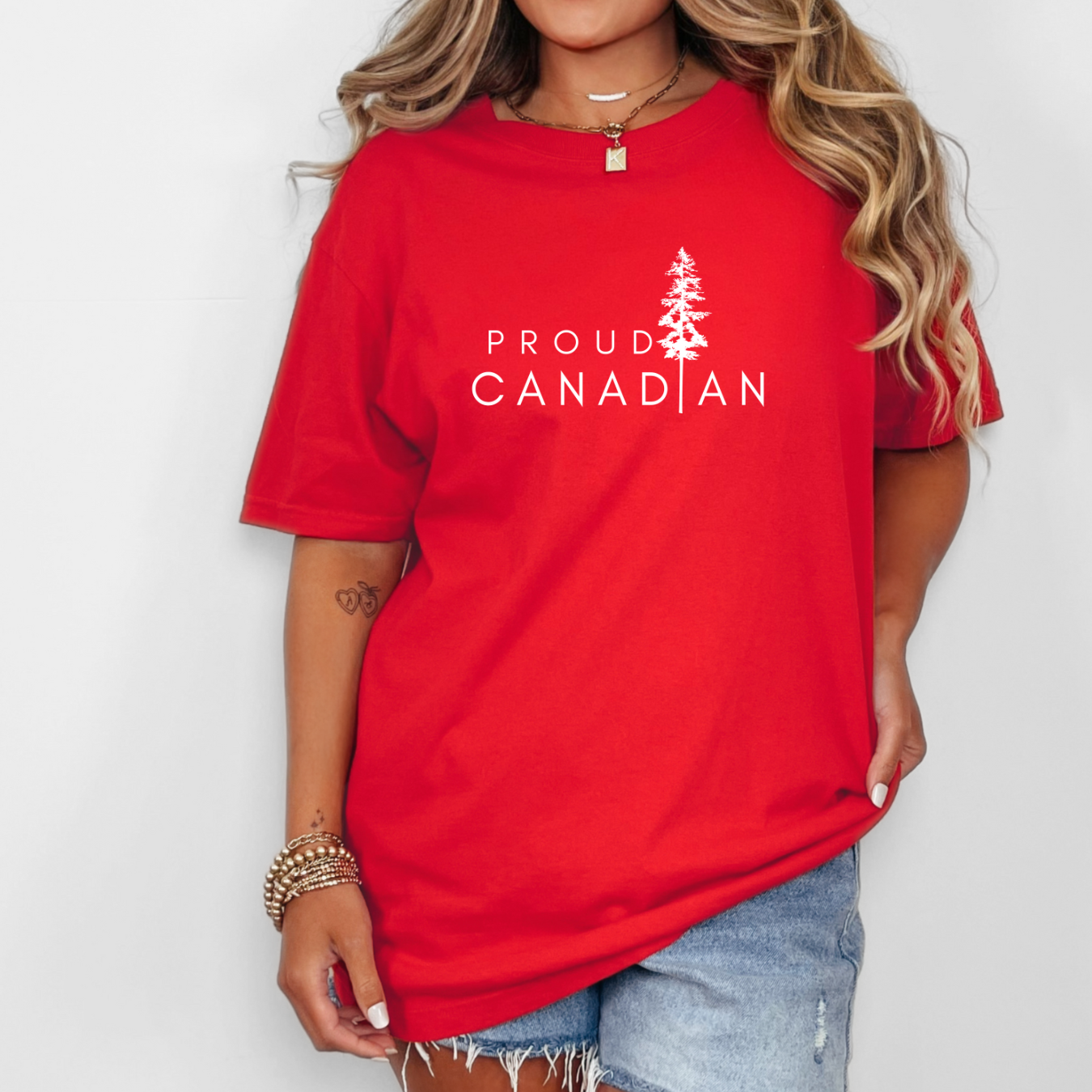 Proud Canadian- T-Shirt - Adult (4 Colour Options)