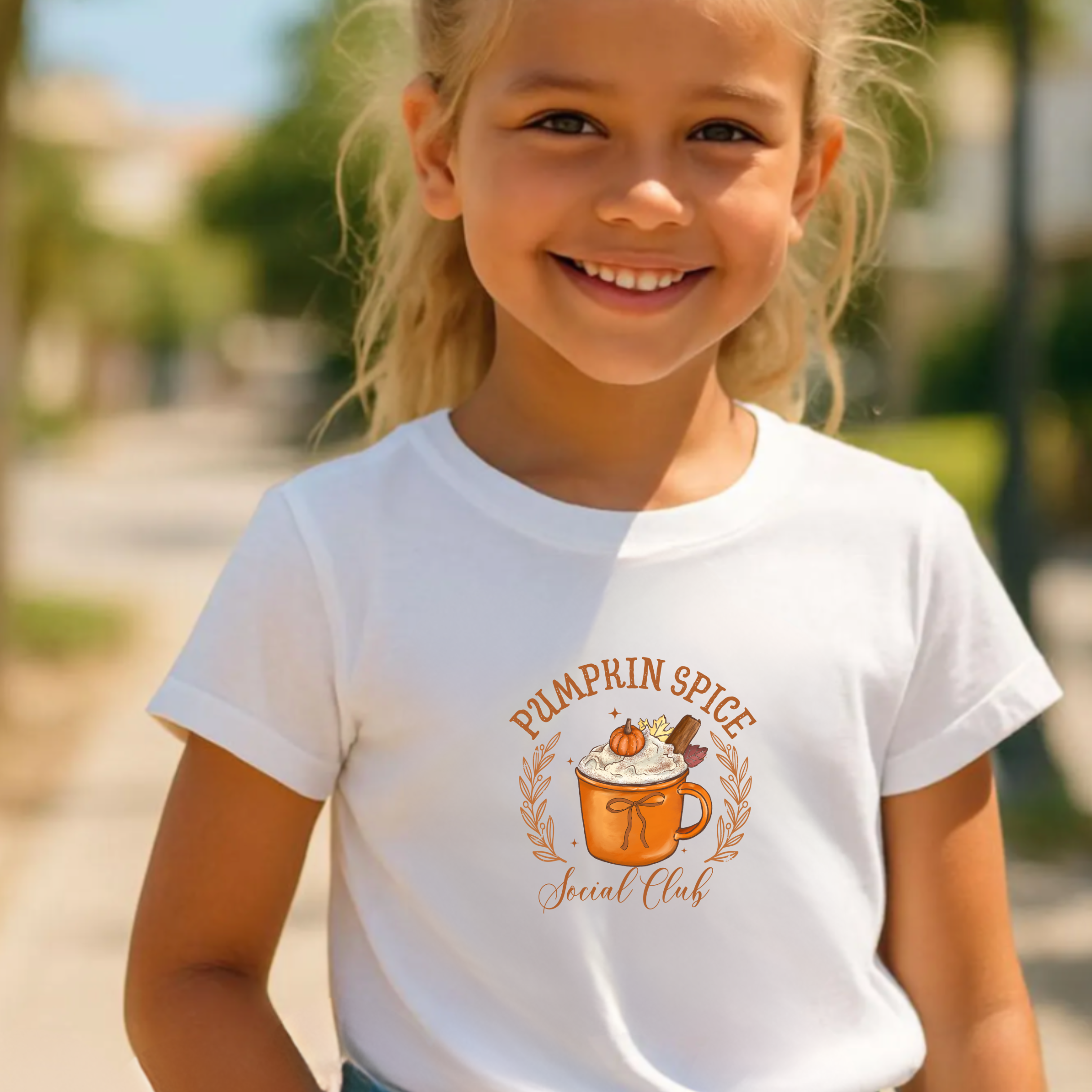Pumpkin Spice - T-Shirt - Toddler to Youth (2 colour options)