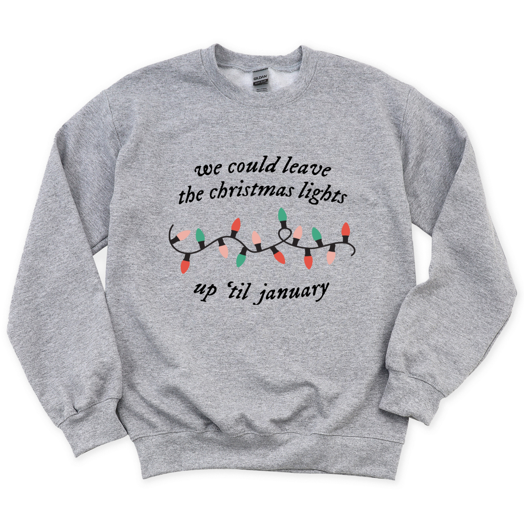 Christmas Lights - Sweatshirt - Adult