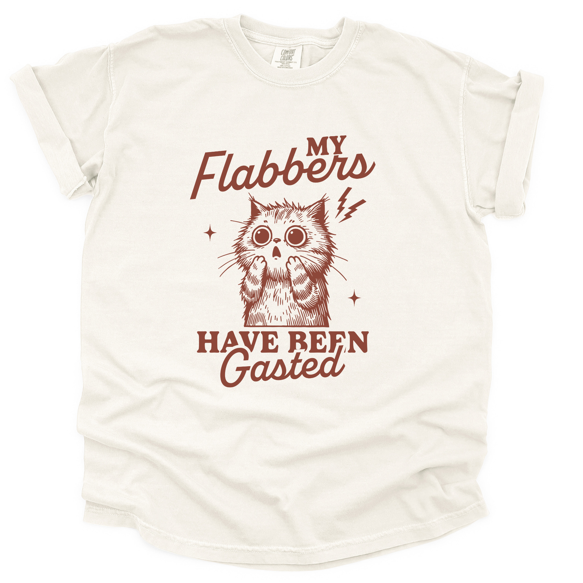 Flabbers Gasted - T-Shirt - Adult ( 5 colour options)