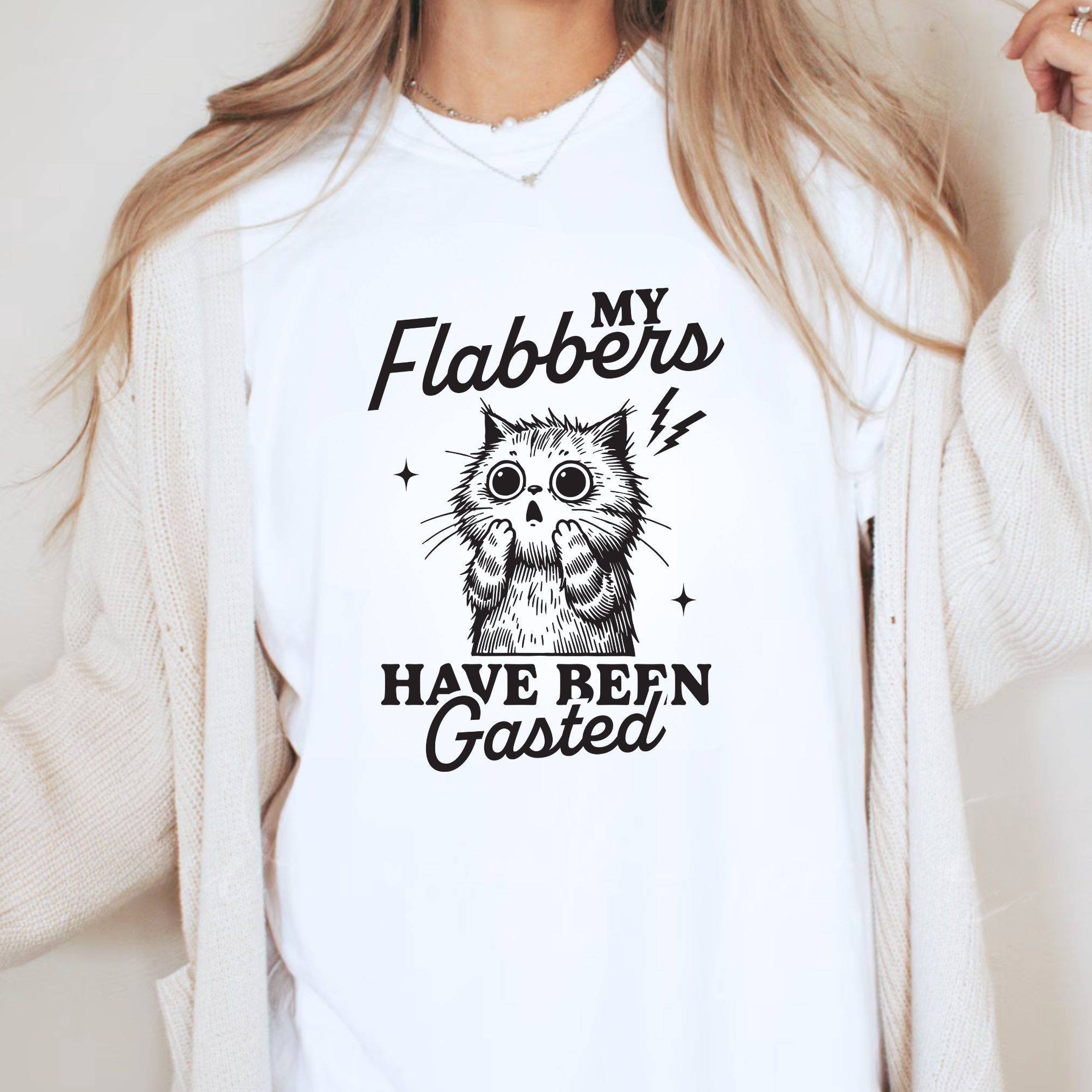 Flabbers Gasted - T-Shirt - Adult ( 5 colour options)