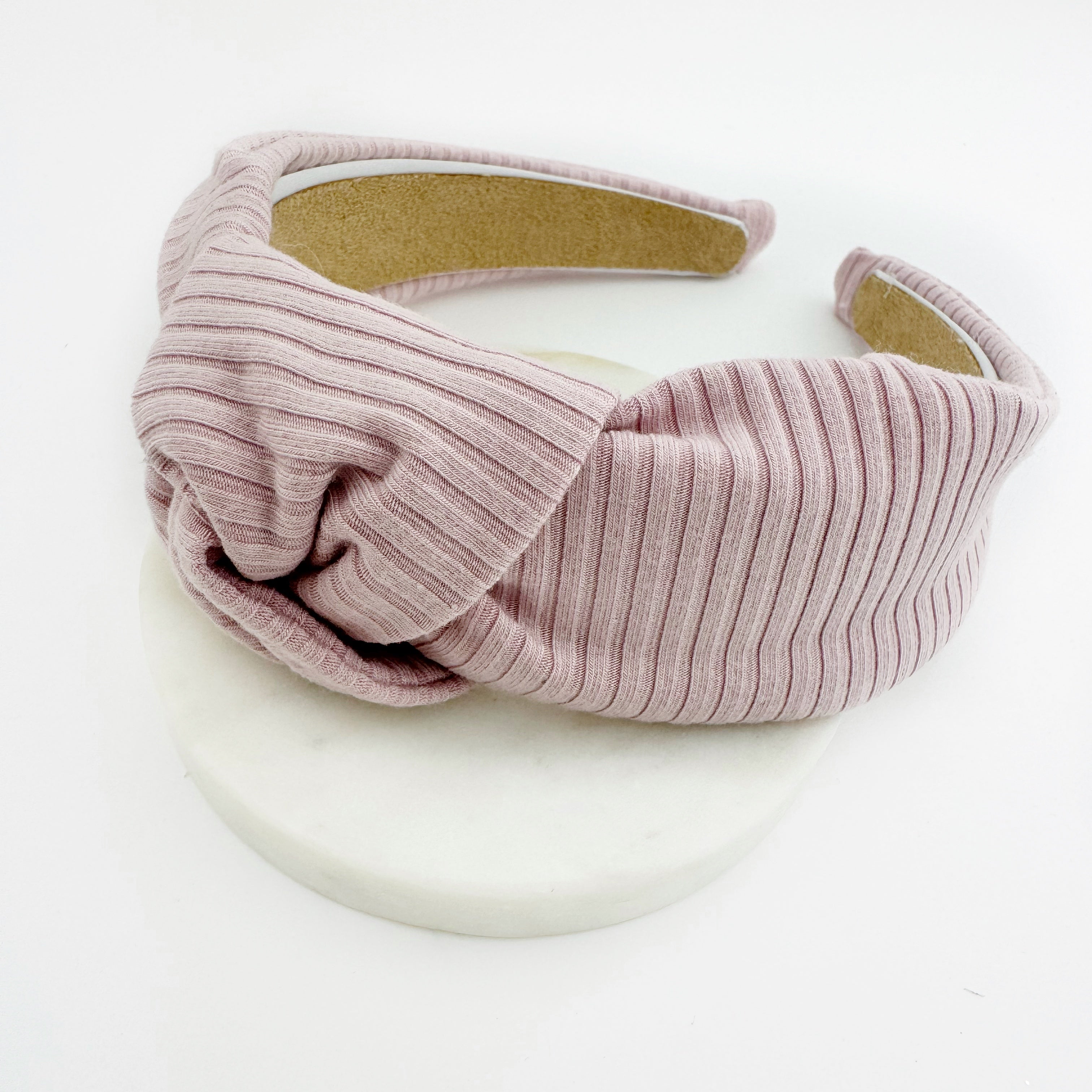 Adult Knot Headband - Muted Pink (tracked shipping or local pick up)