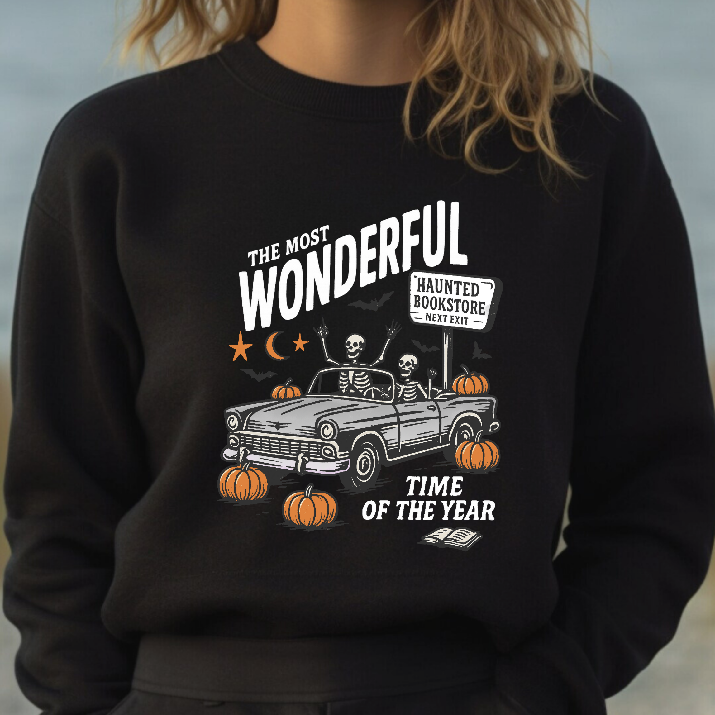 Skeleton Joy Ride - Sweatshirt - Adult