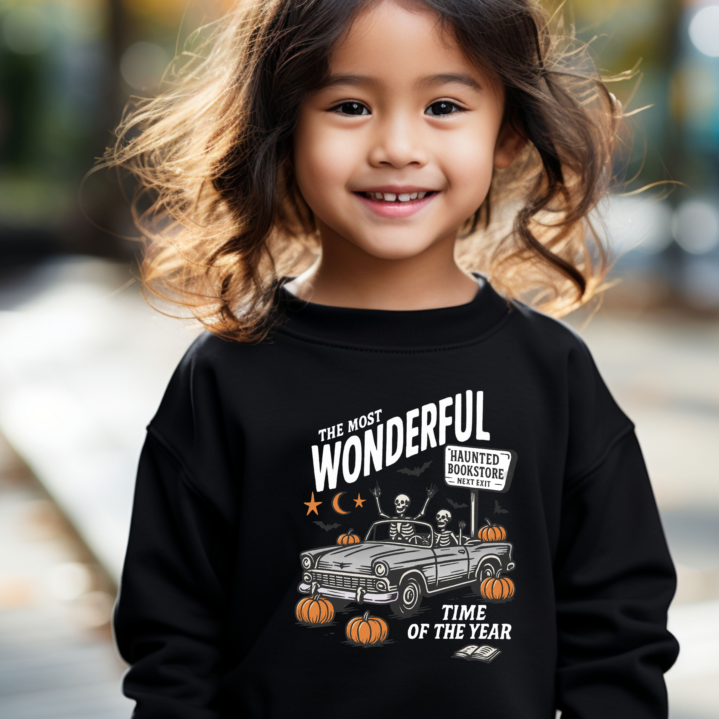 Skeleton Joy Ride - Sweatshirt - Toddler to Youth