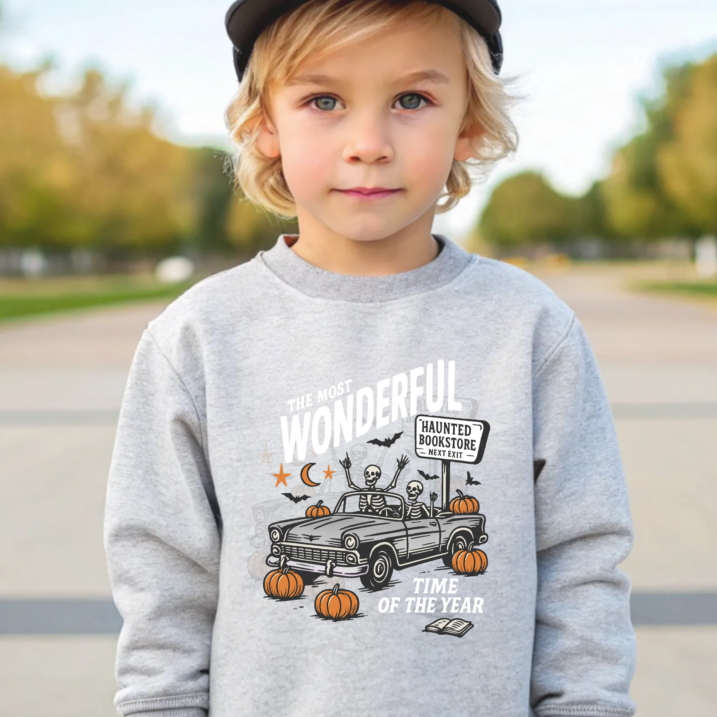 Skeleton Joy Ride - Sweatshirt - Toddler to Youth