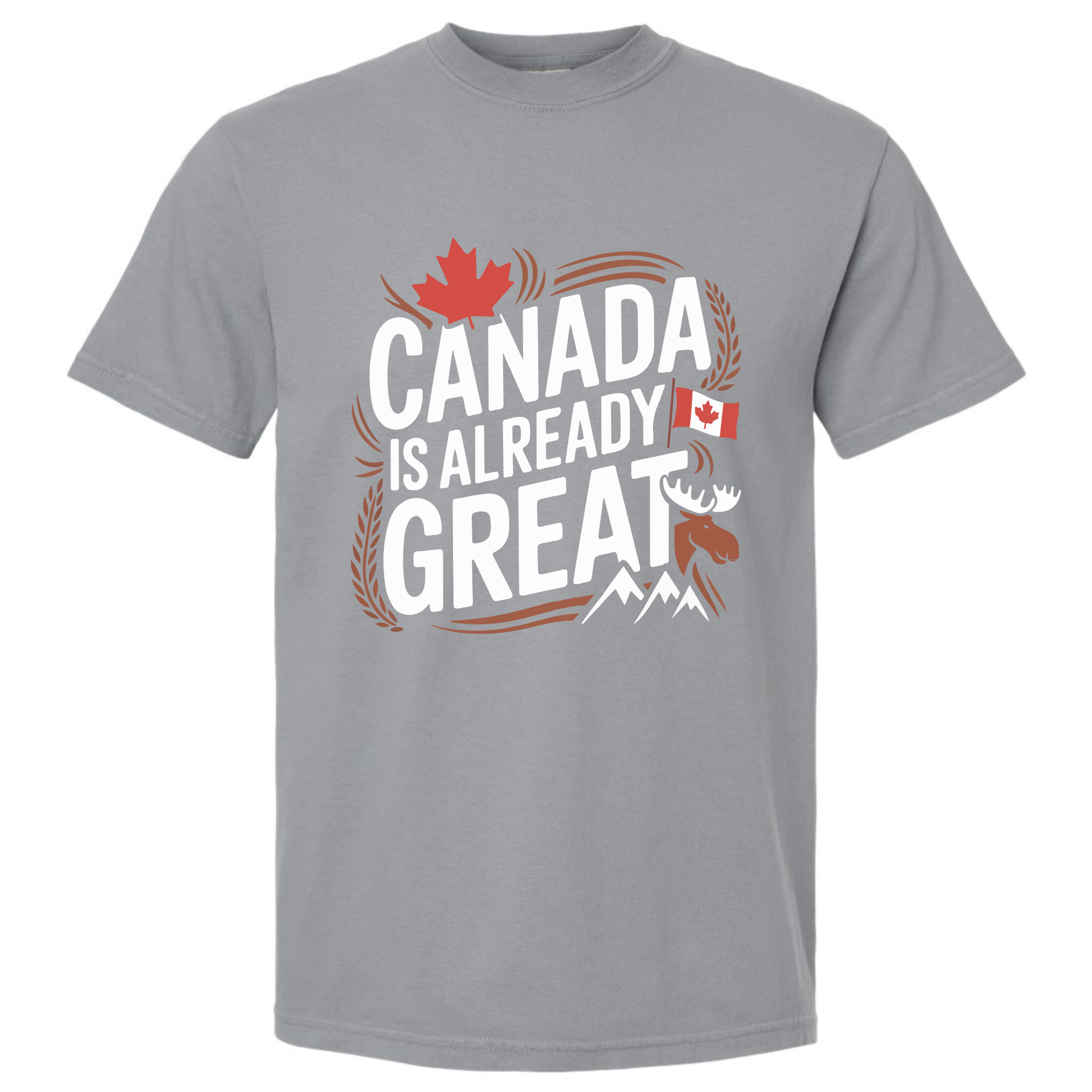 Canada is Already Great- T-Shirt - Adult (3 colour options)
