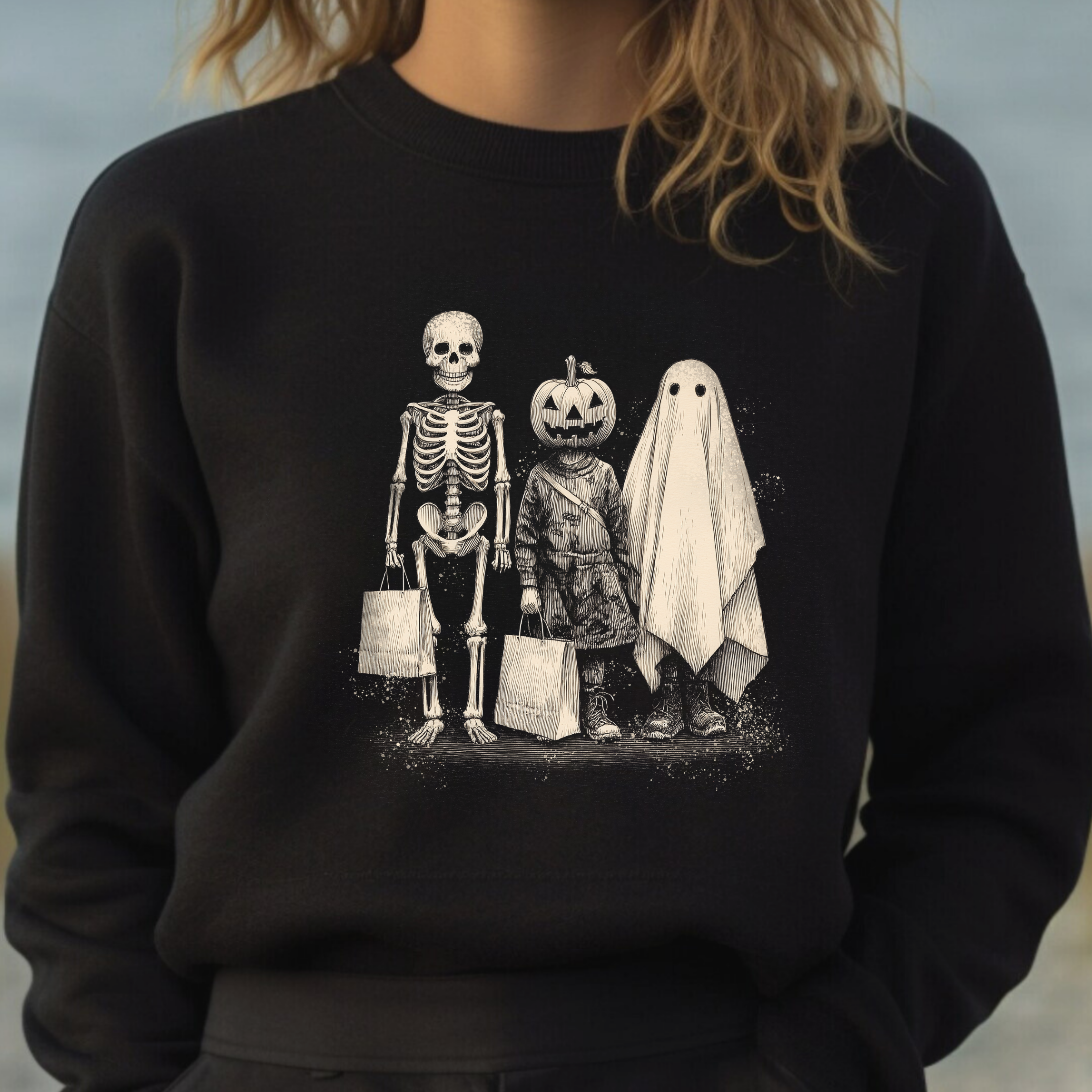 Spooky Trick or Treat - Sweatshirt - Adult