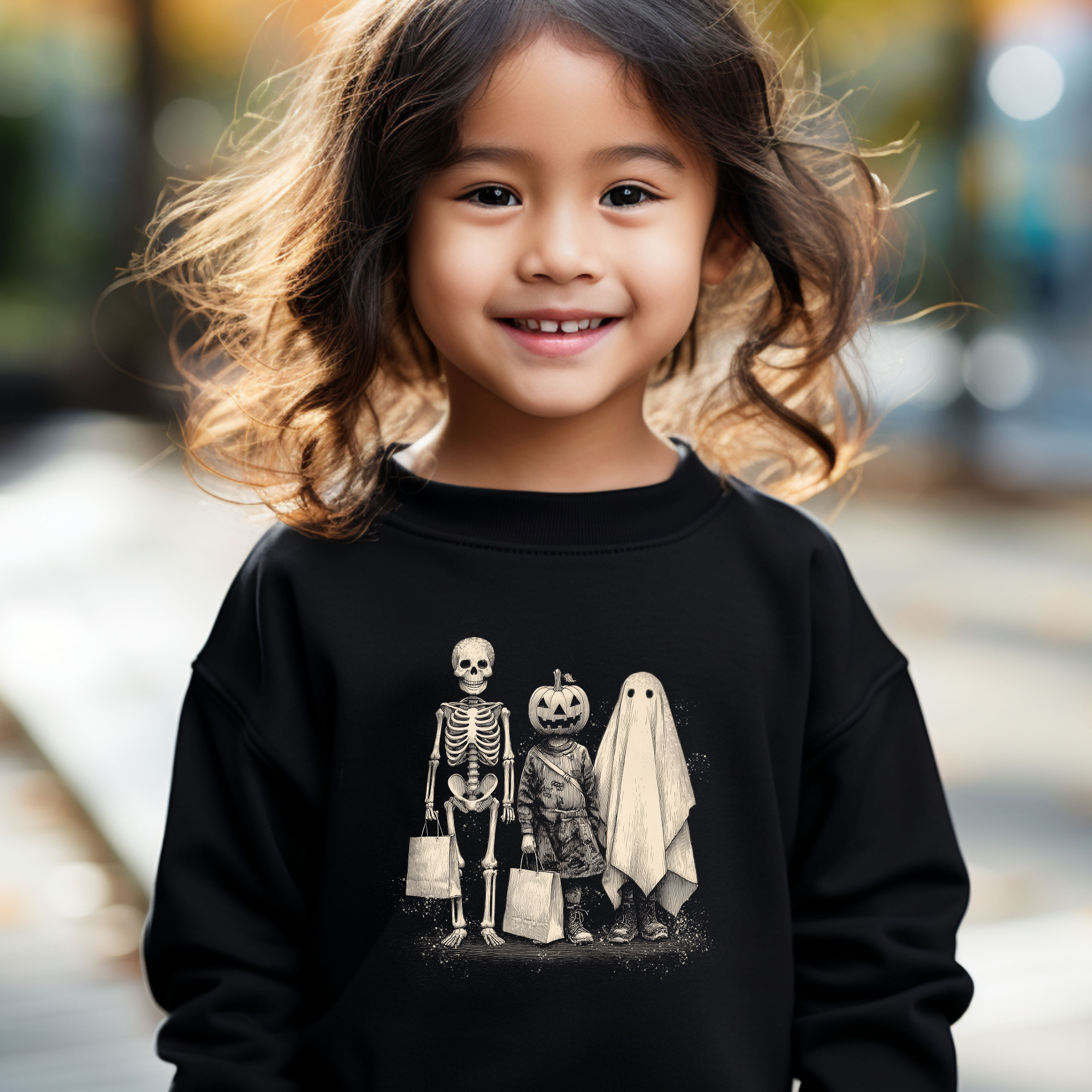 Spooky Trick or Treat - Sweatshirt - Toddler to Youth
