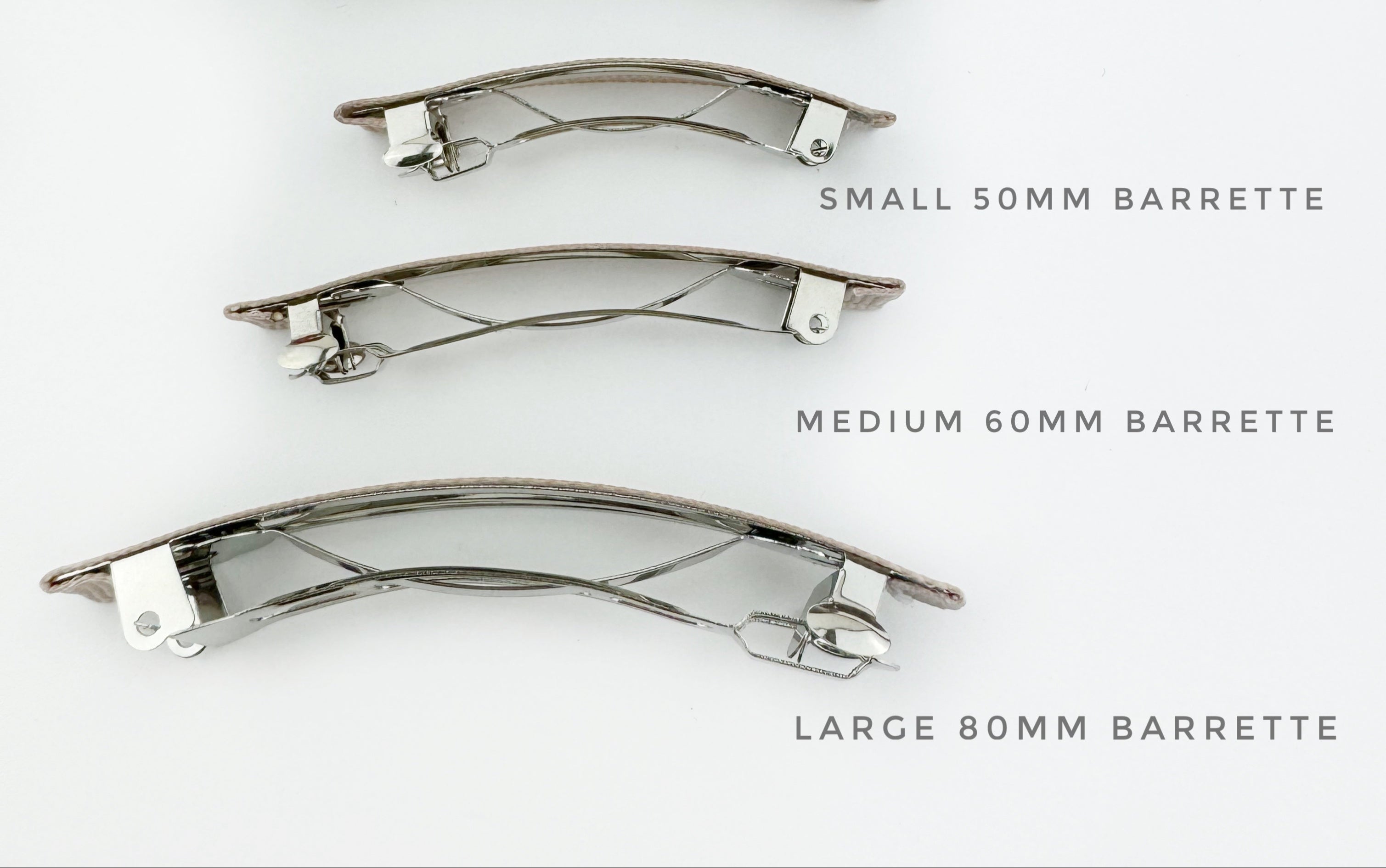 Long Bow - Barrette or Standard Clip - Pretty Velvets