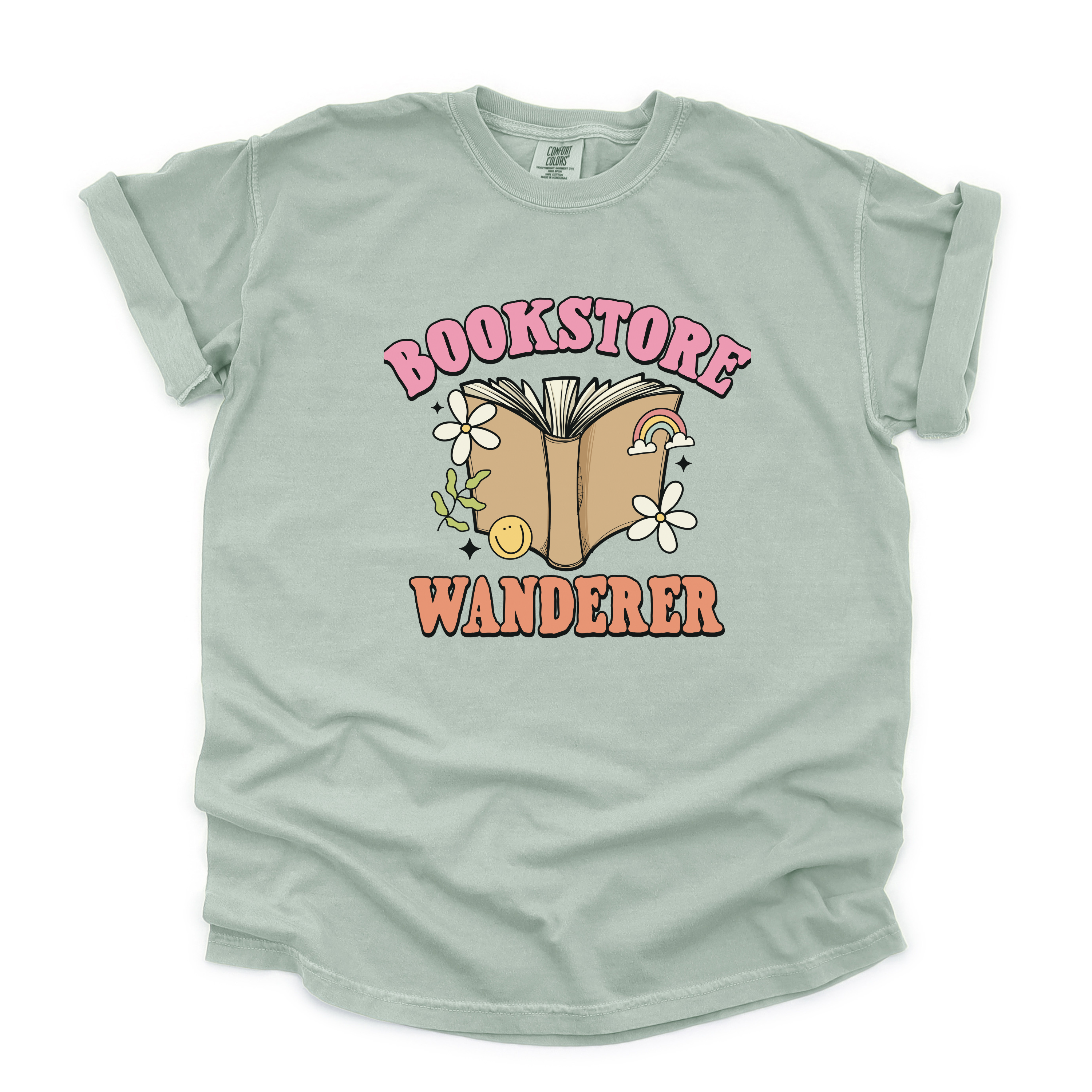 Bookstore Wanderer - T-Shirt - Adult (4 colour options)