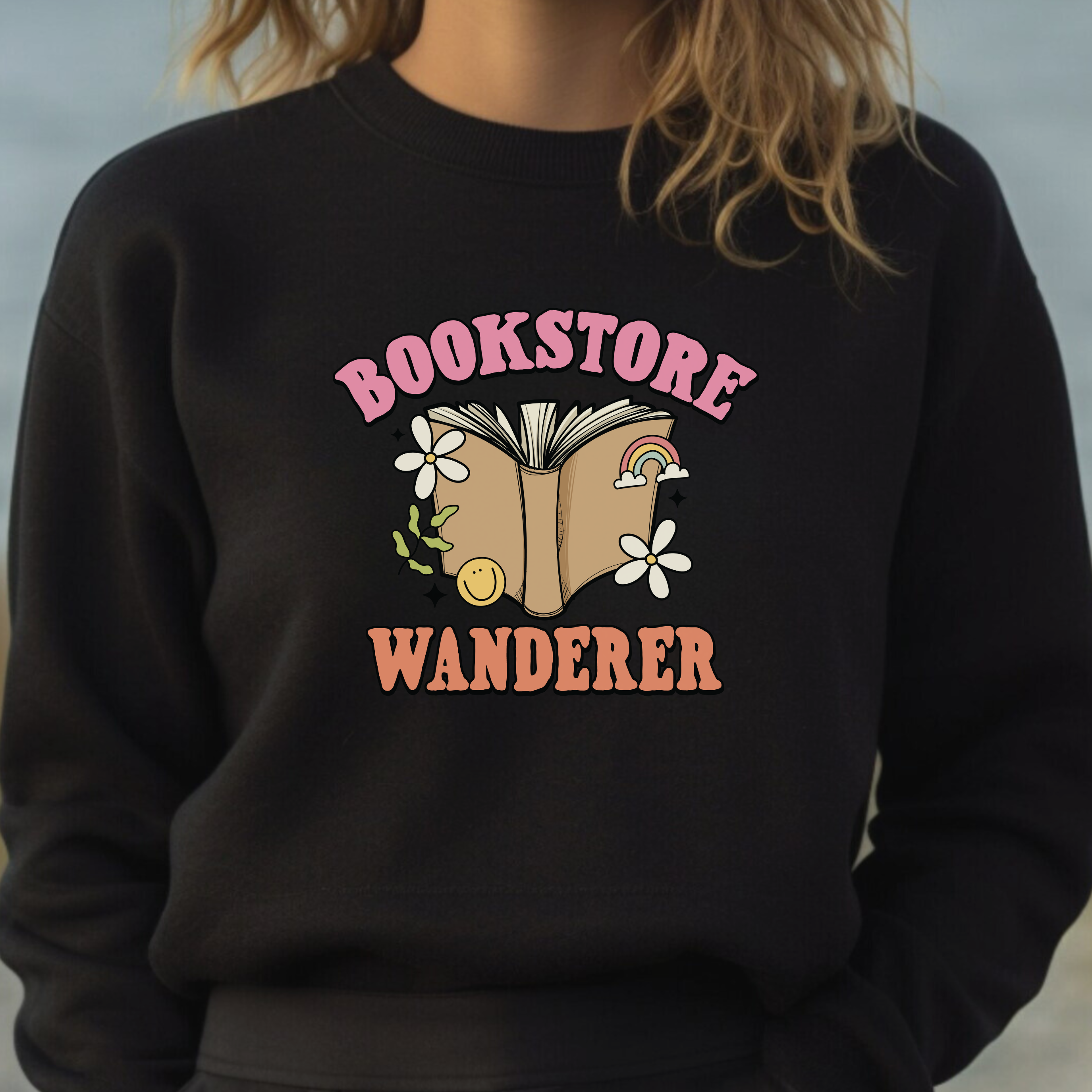Bookstore Wanderer - Sweatshirt - Adult (4 colours options)