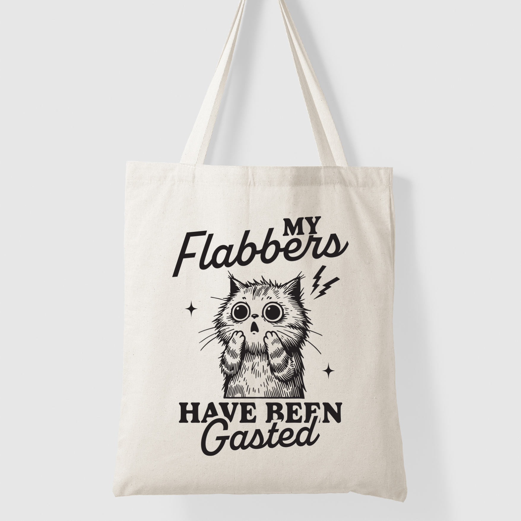 Flabbers Gasted - Tote Bag (3 colours options)