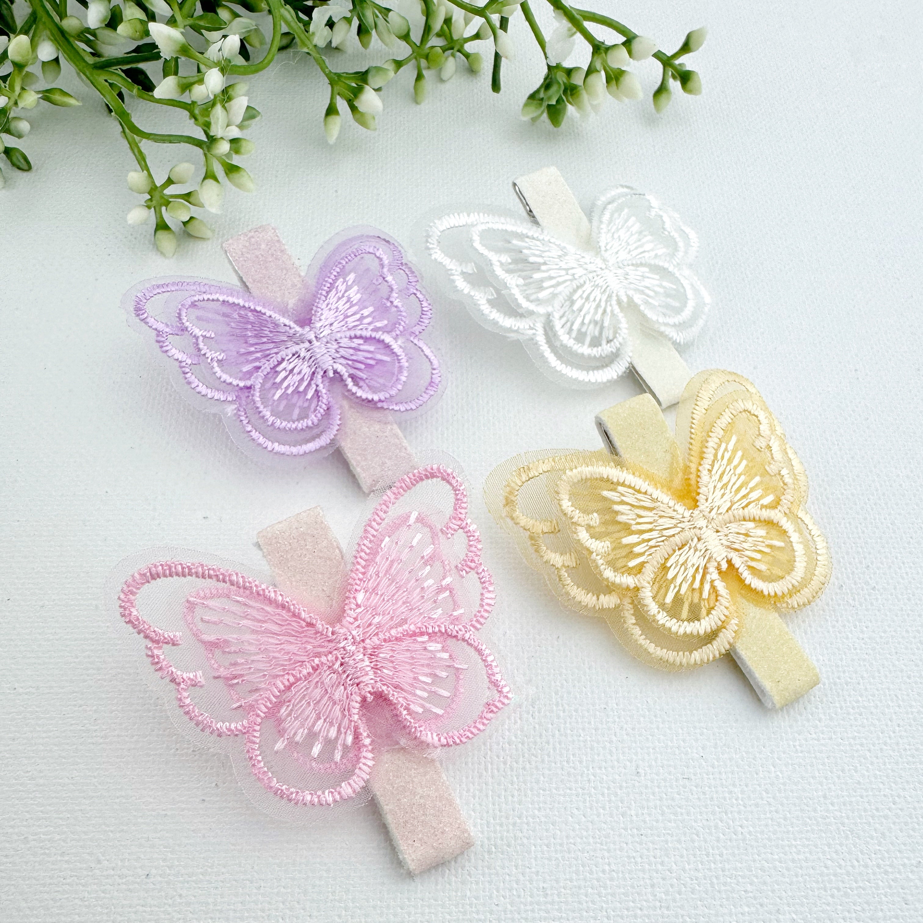 Bar Clips - Butterflies