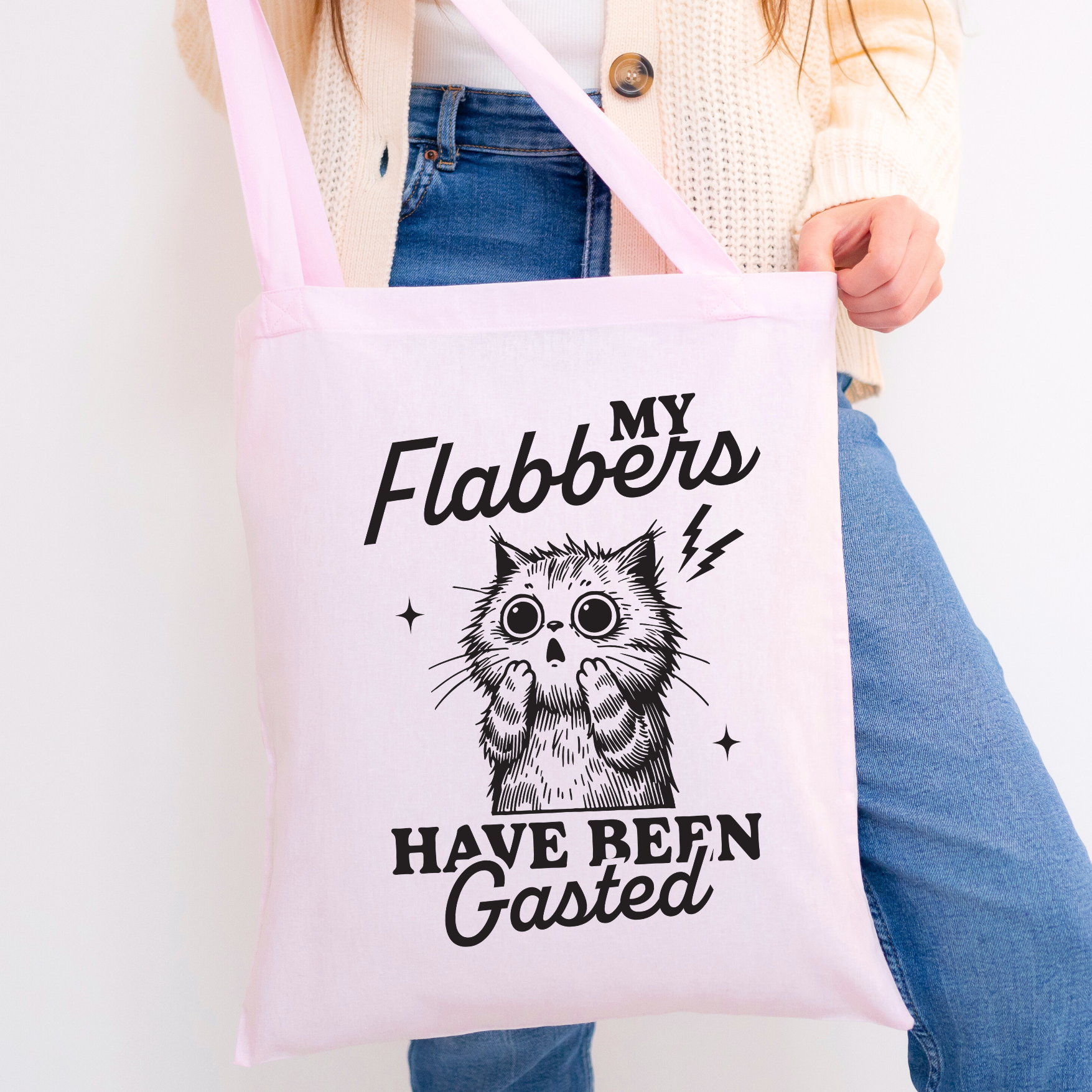 Flabbers Gasted - Tote Bag (3 colours options)