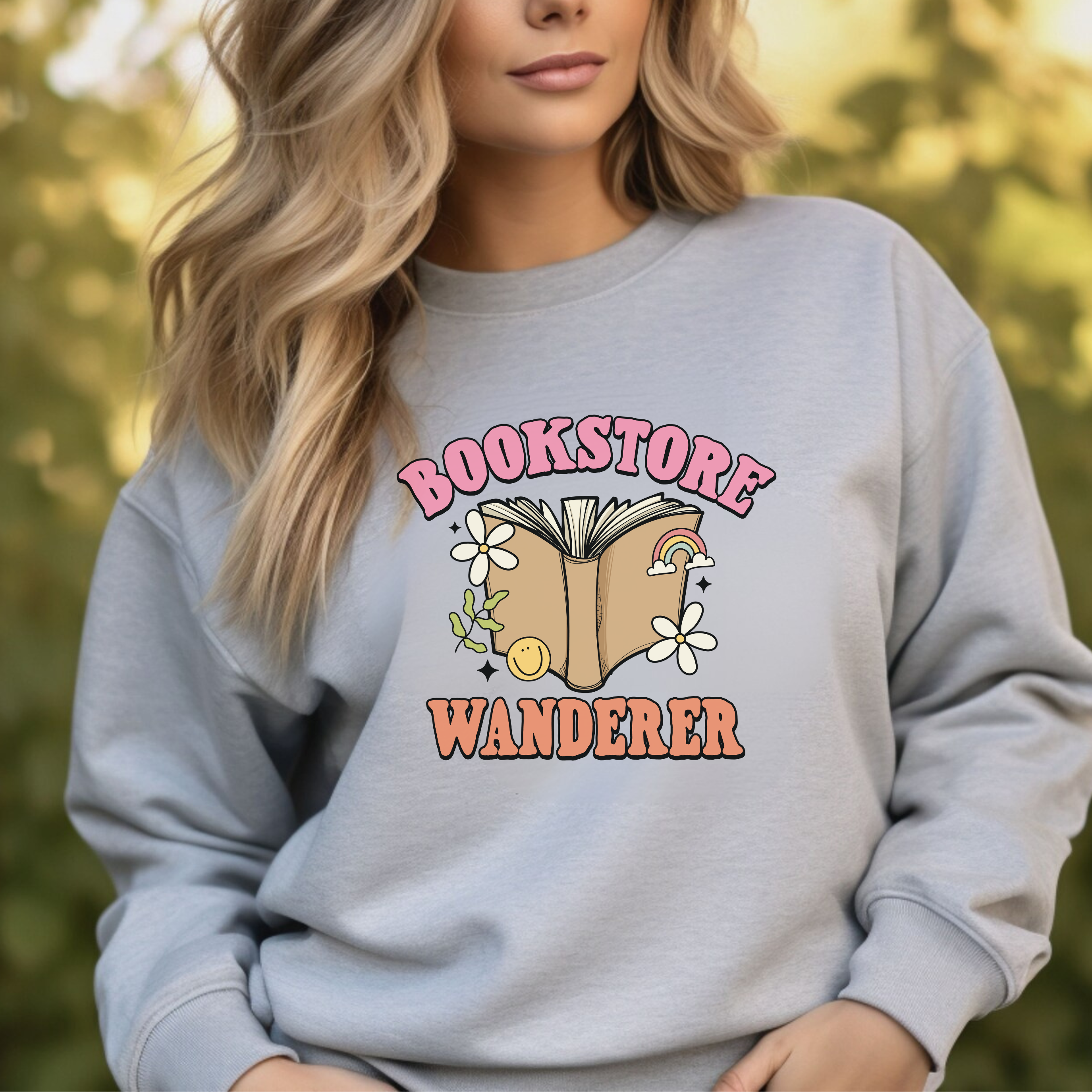 Bookstore Wanderer - Sweatshirt - Adult (4 colours options)