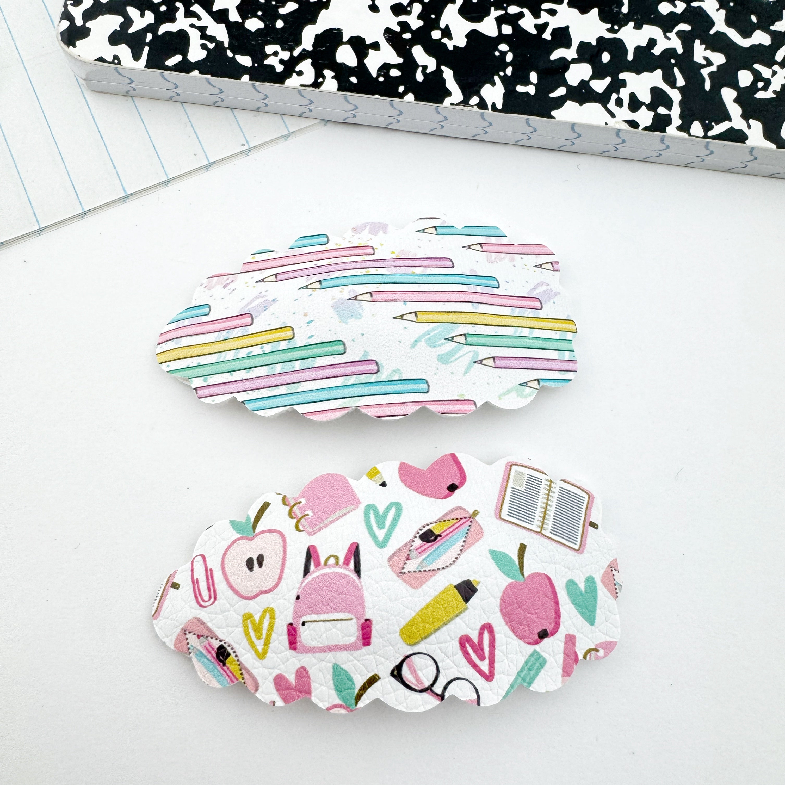 LARGE Snap Clips - School Supplies