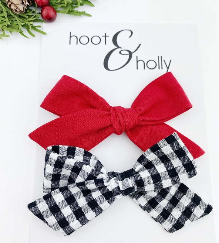 Wholesale - Sydney Bow Set- Classic Holiday