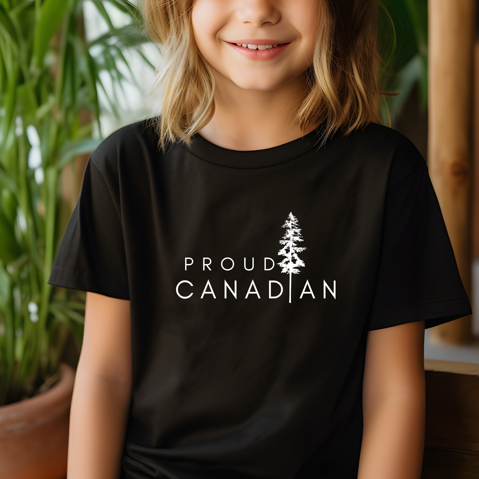 Proud Canadian - T-Shirt - Toddler to Youth (3 colour options)